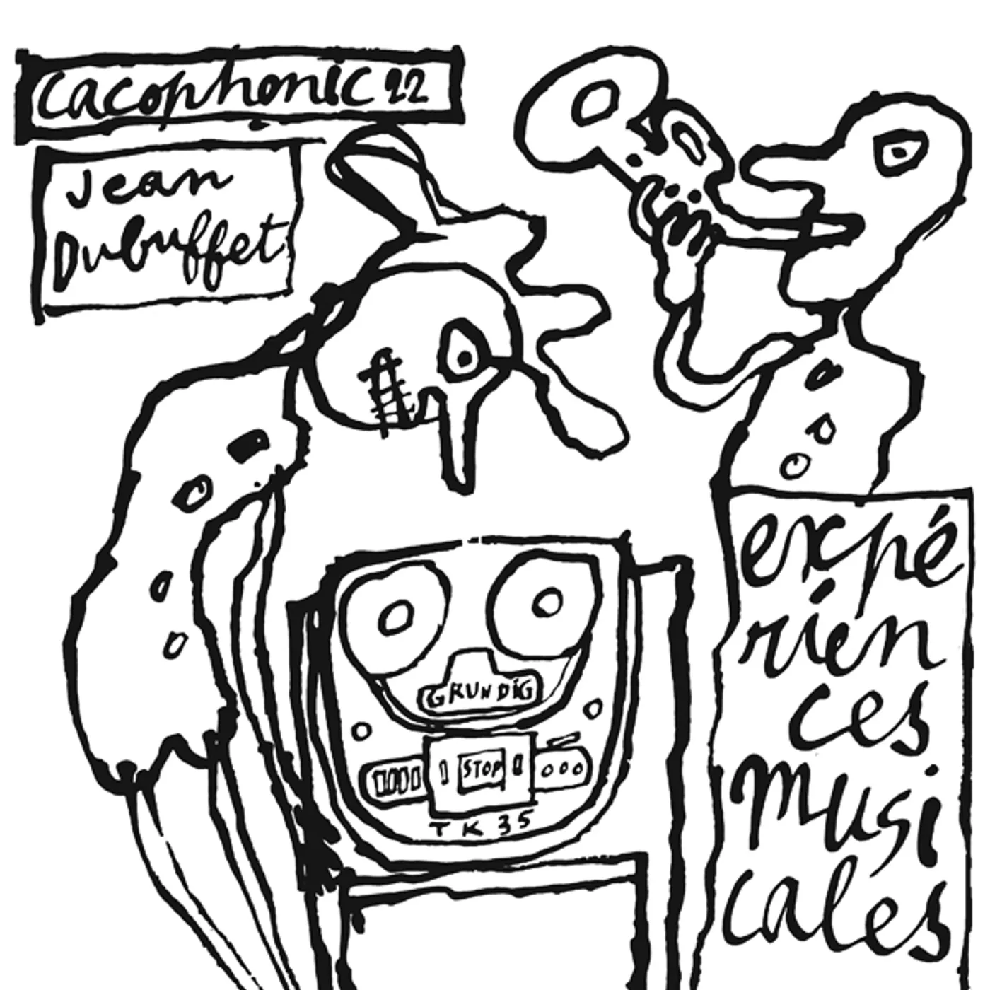 EXPERIENCES MUSICALES DE JEAN DUBUFFET Vinyl Record