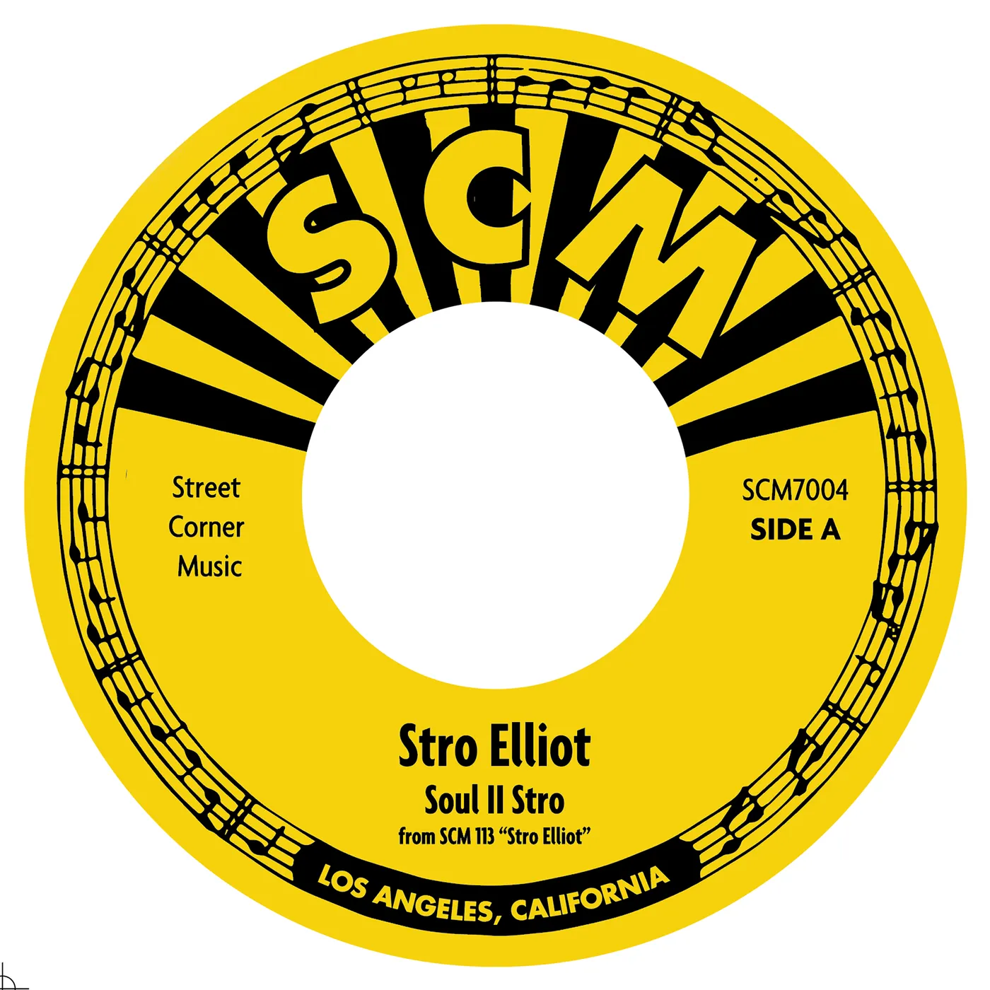 Stro Elliot SOUL II STRO / EGYPTIAN WAY Vinyl Record