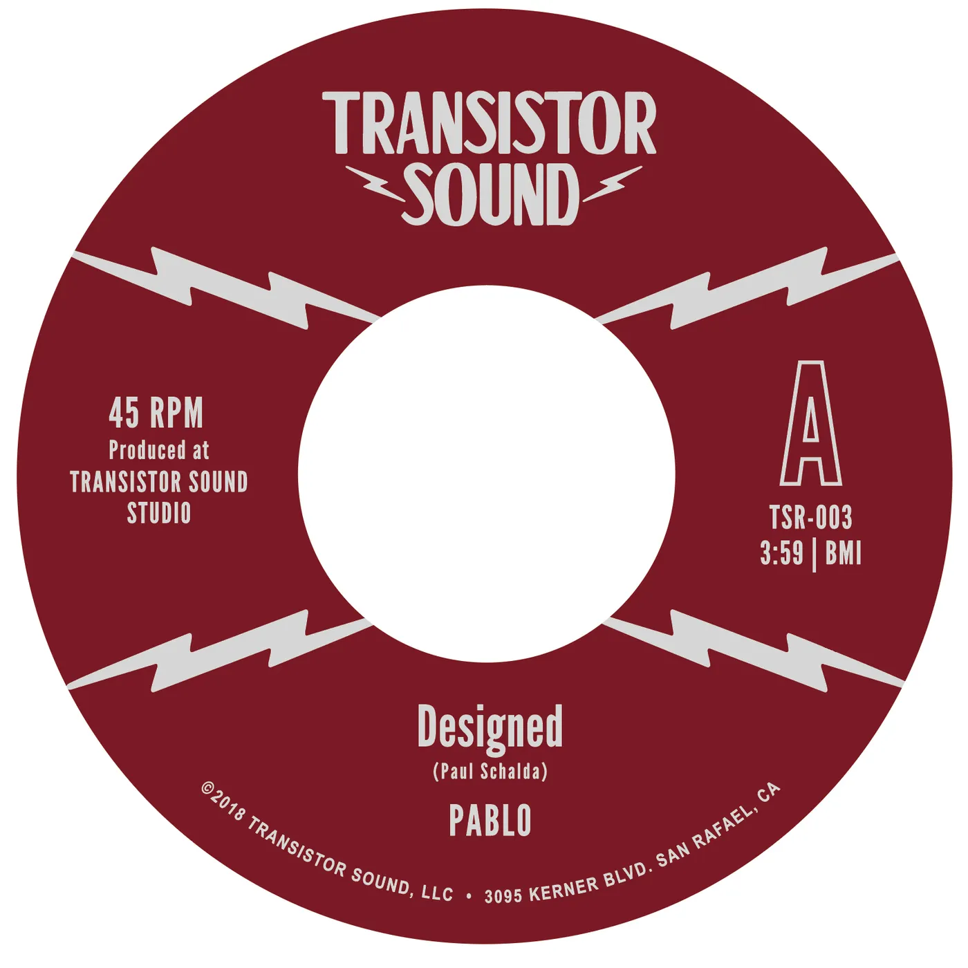 Pablo DESIGNED / OH WELL Vinyl Record