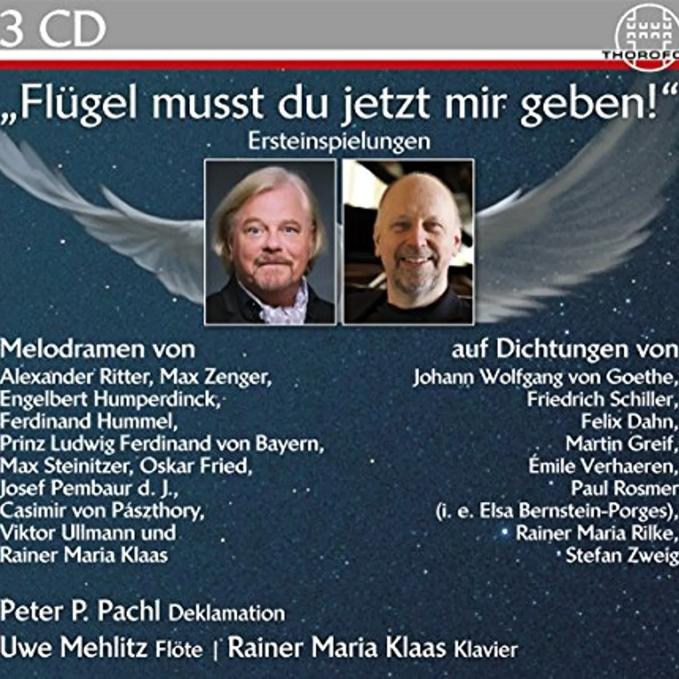 Rainer Maria Klaas FLUEGEL MUSST DU JETZT MIR GEBEN CD