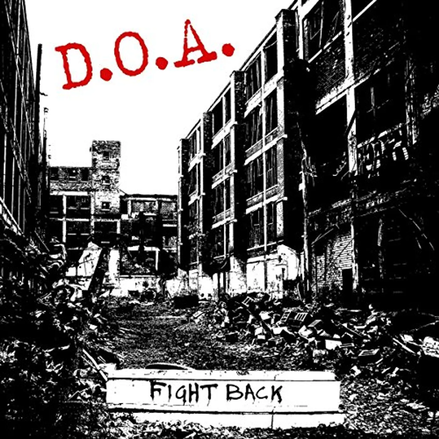 D.O.A. FIGHT BACK Vinyl Record