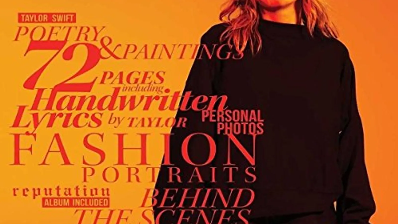 テイラー・スウィフト レピュテーション ボリューム1 TAYLOR SWIFT Reputation CD and Exclusive 72 Page Magazine