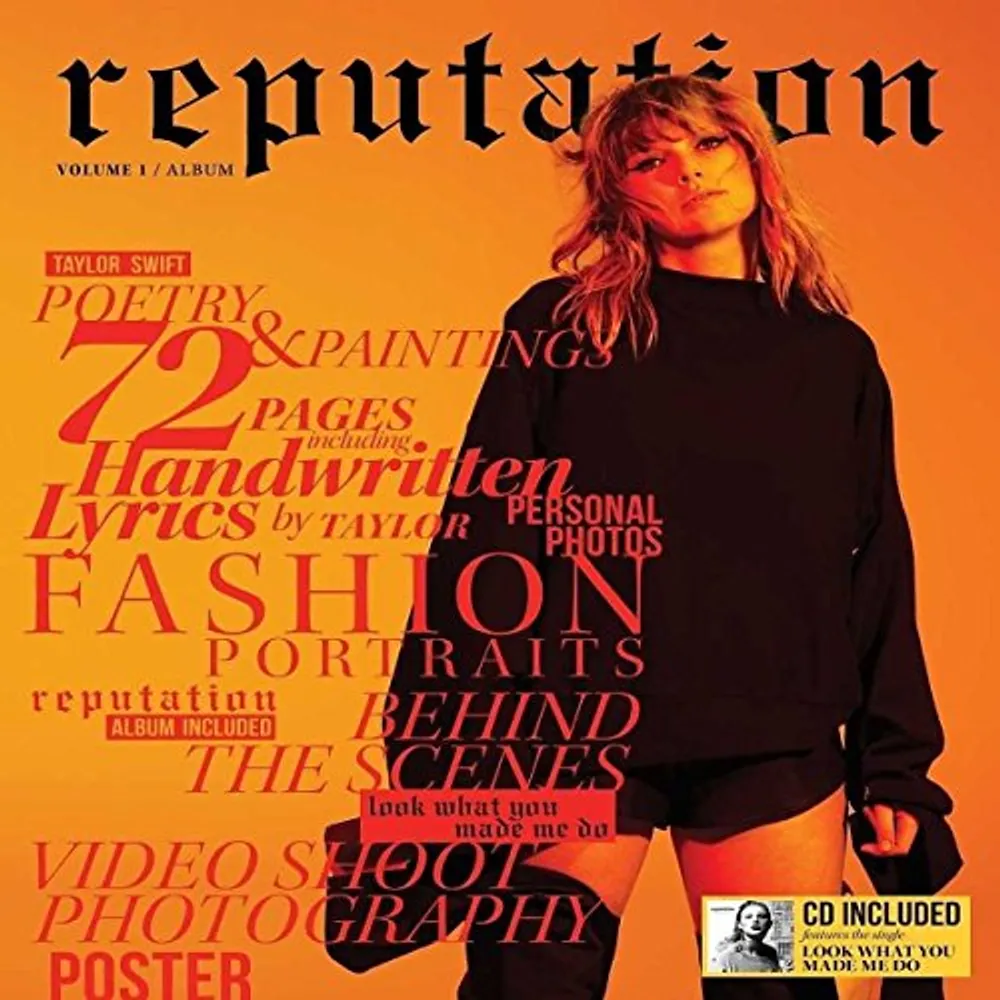 Taylor Swift REPUTATION: VOLUME 1 CD