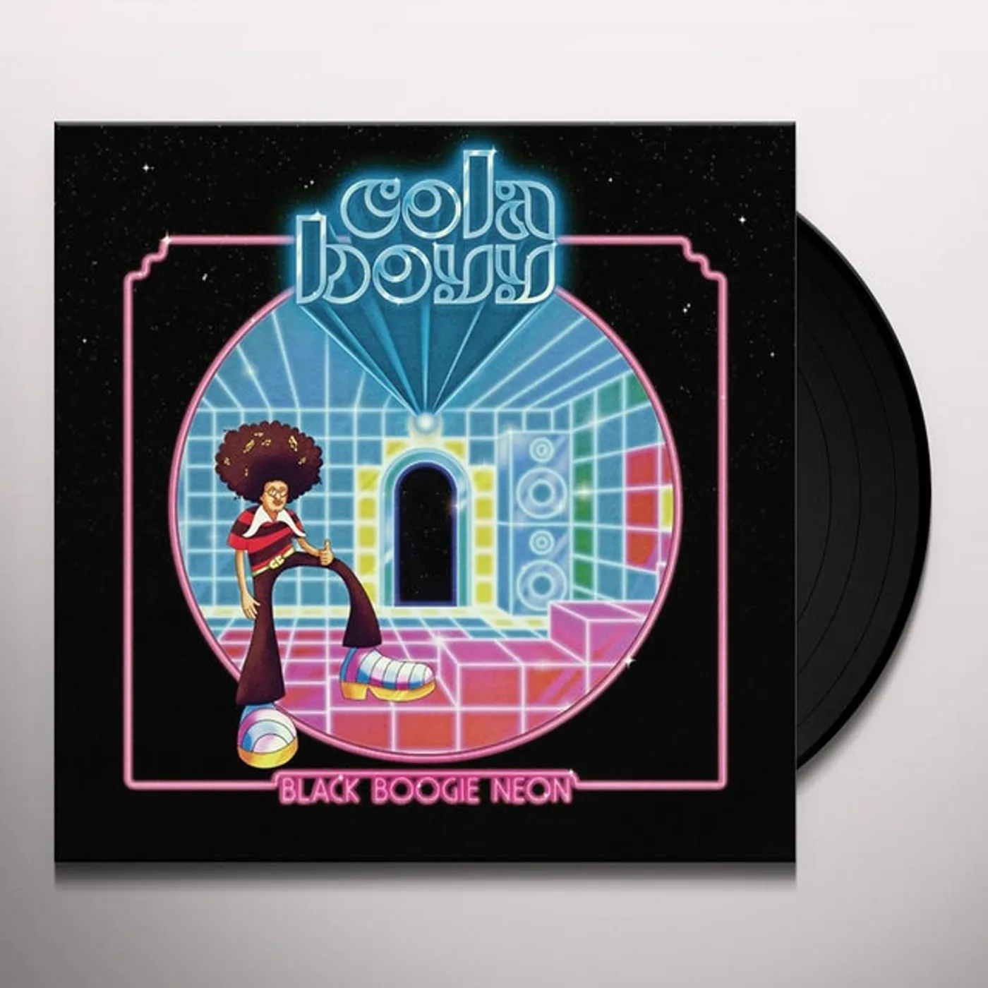 Cola Boyy BLACK BOOGIE NEON Vinyl Record