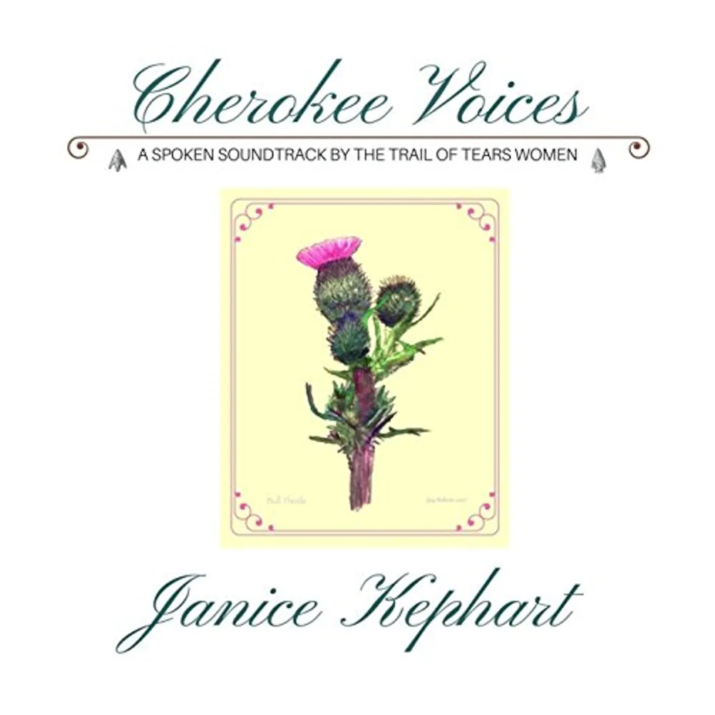 Janice Kephart CHEROKEE VOICES: SPOKEN SOUNDTRACK BY TRAIL OF CD
