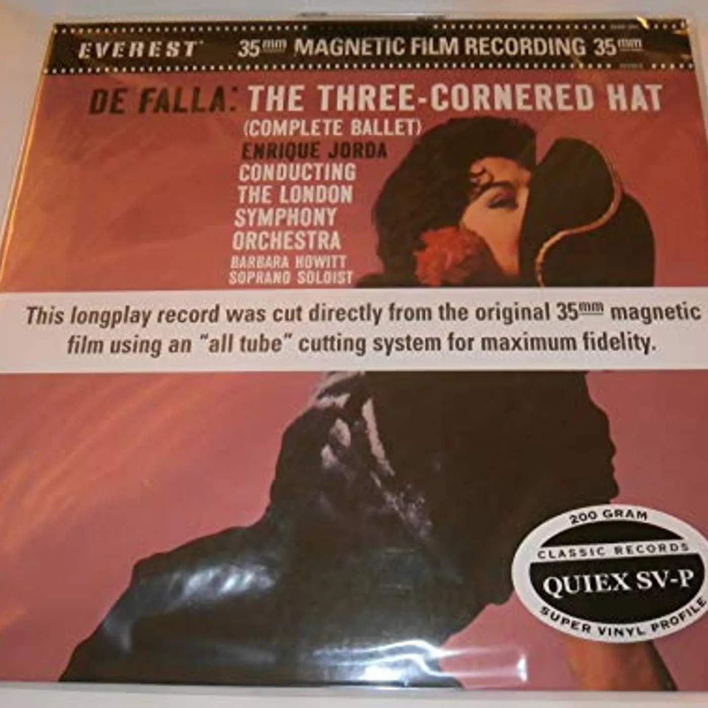 Falla / Jorda THREE CORNERED HAT Vinyl Record