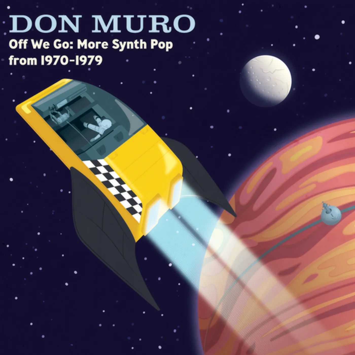 Don Muro OFF WE GO: MORE SYNTH POP FROM 1970-1979 (YELLOW) Vinyl Record
