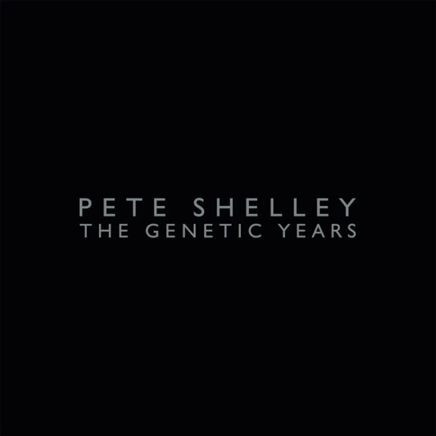 Pete Shelley GENETIC YEARS Vinyl Record