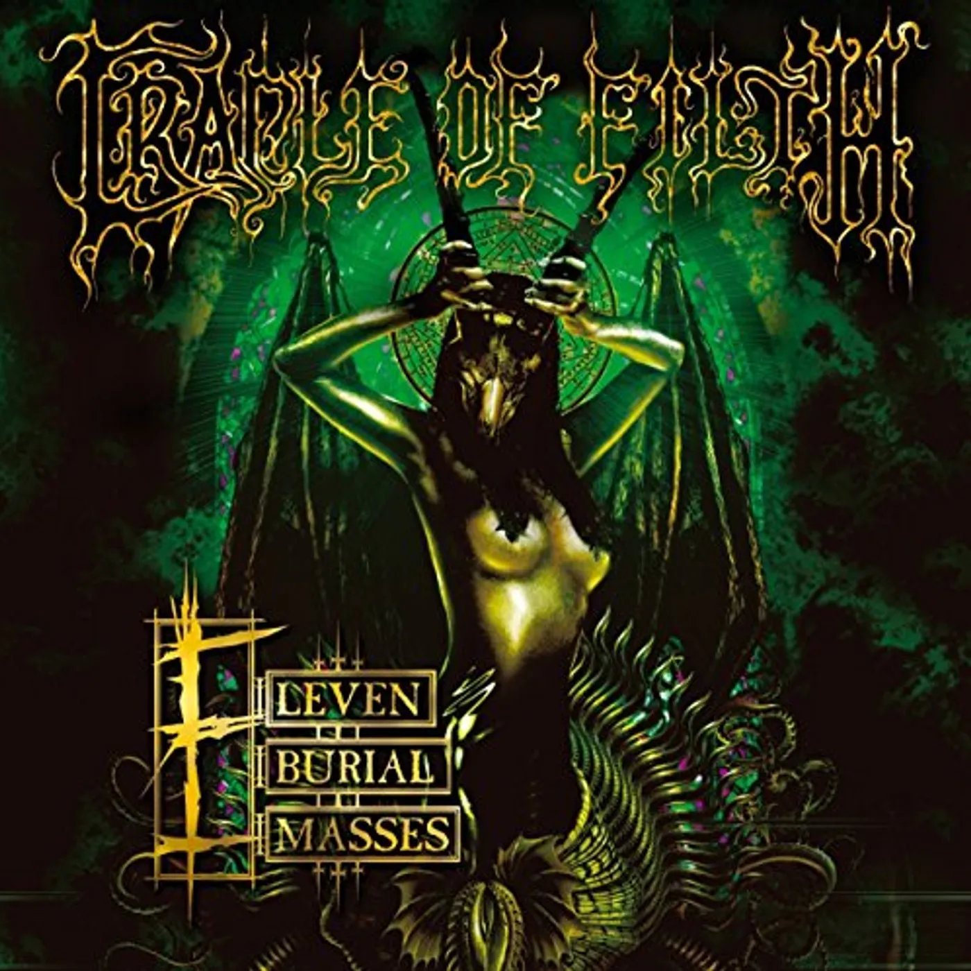Cradle Of Filth ELEVEN BURIAL MASSES CD