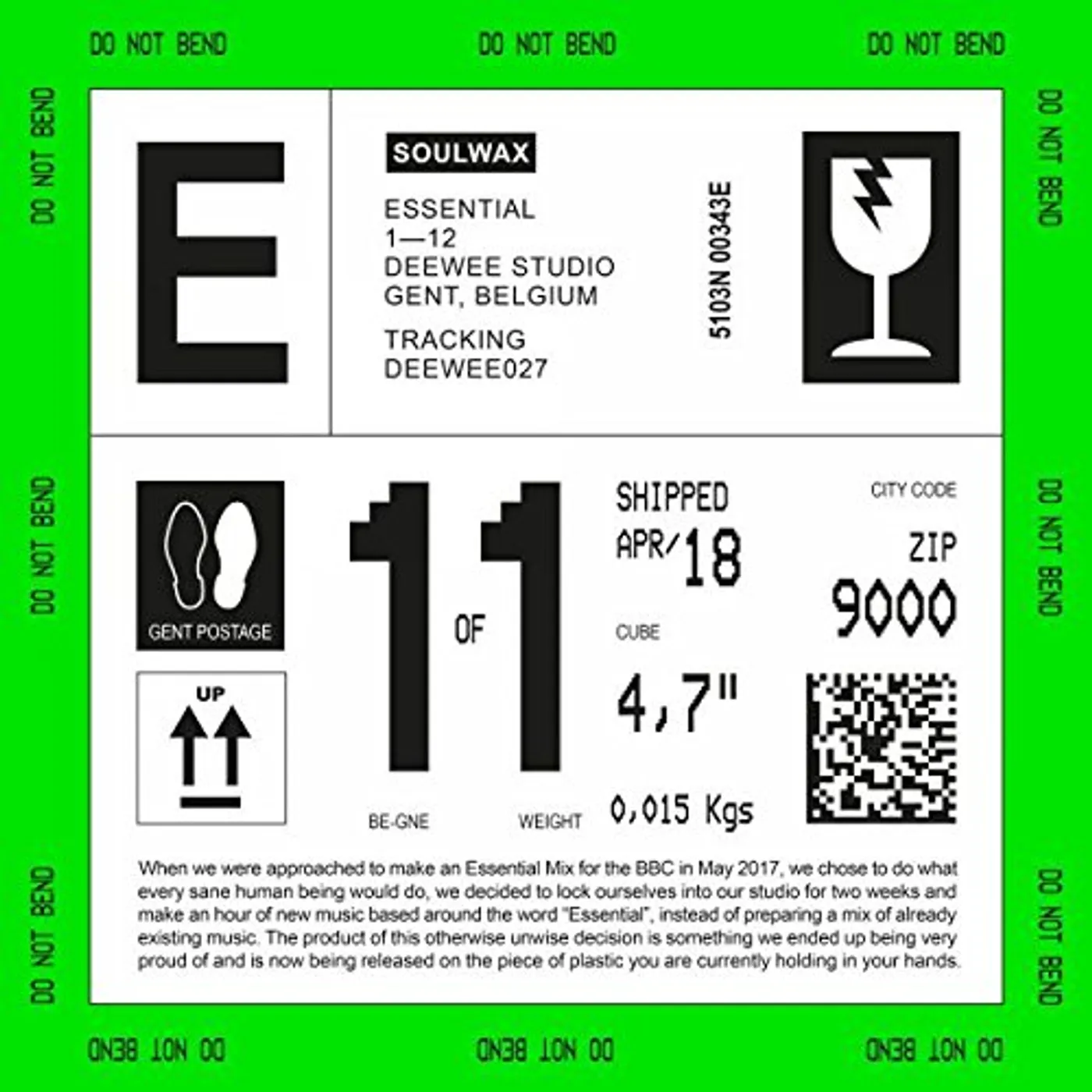 Soulwax Essential Vinyl Record