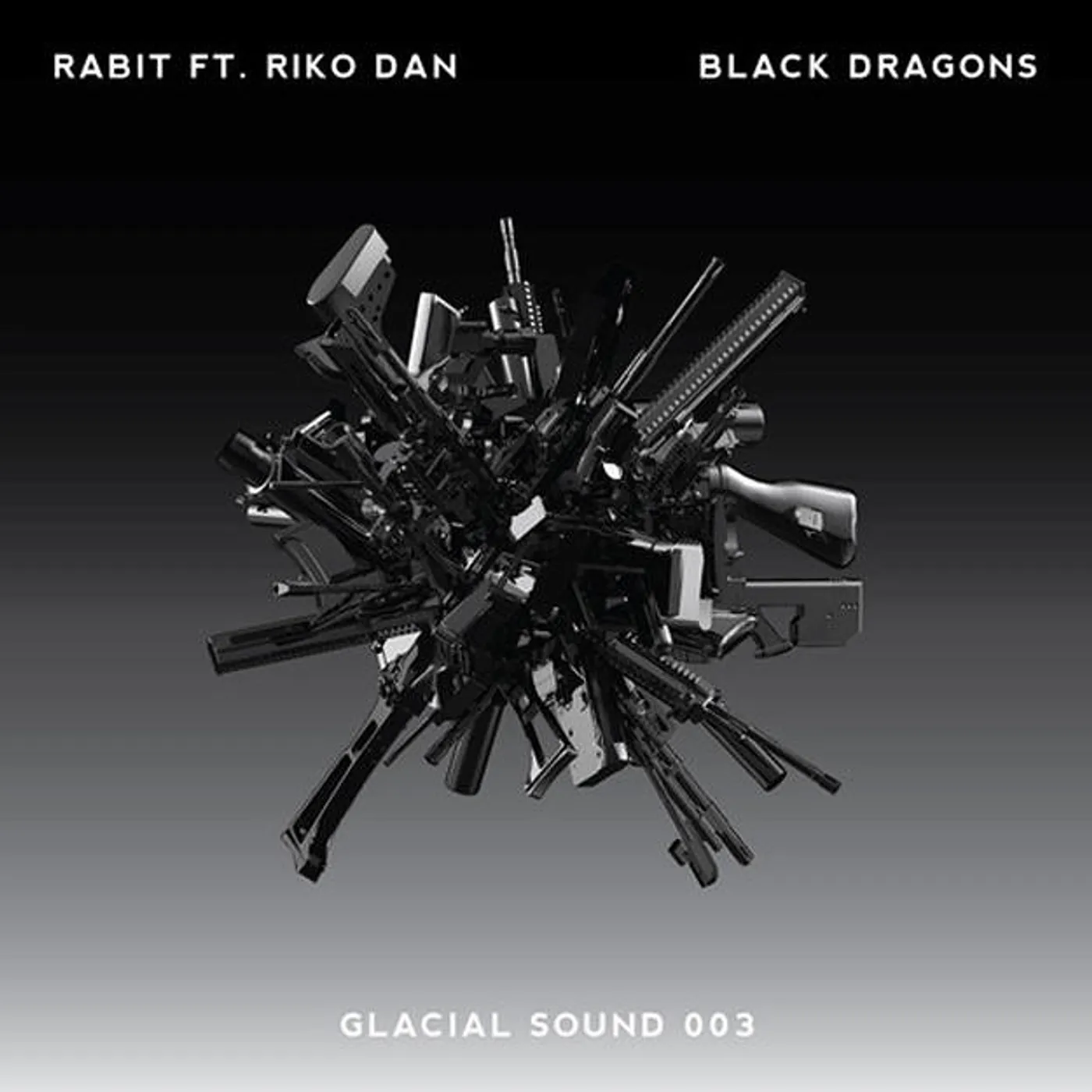 Rabit / Riko Dan BLACK DRAGONS / ZIRO REMIX Vinyl Record