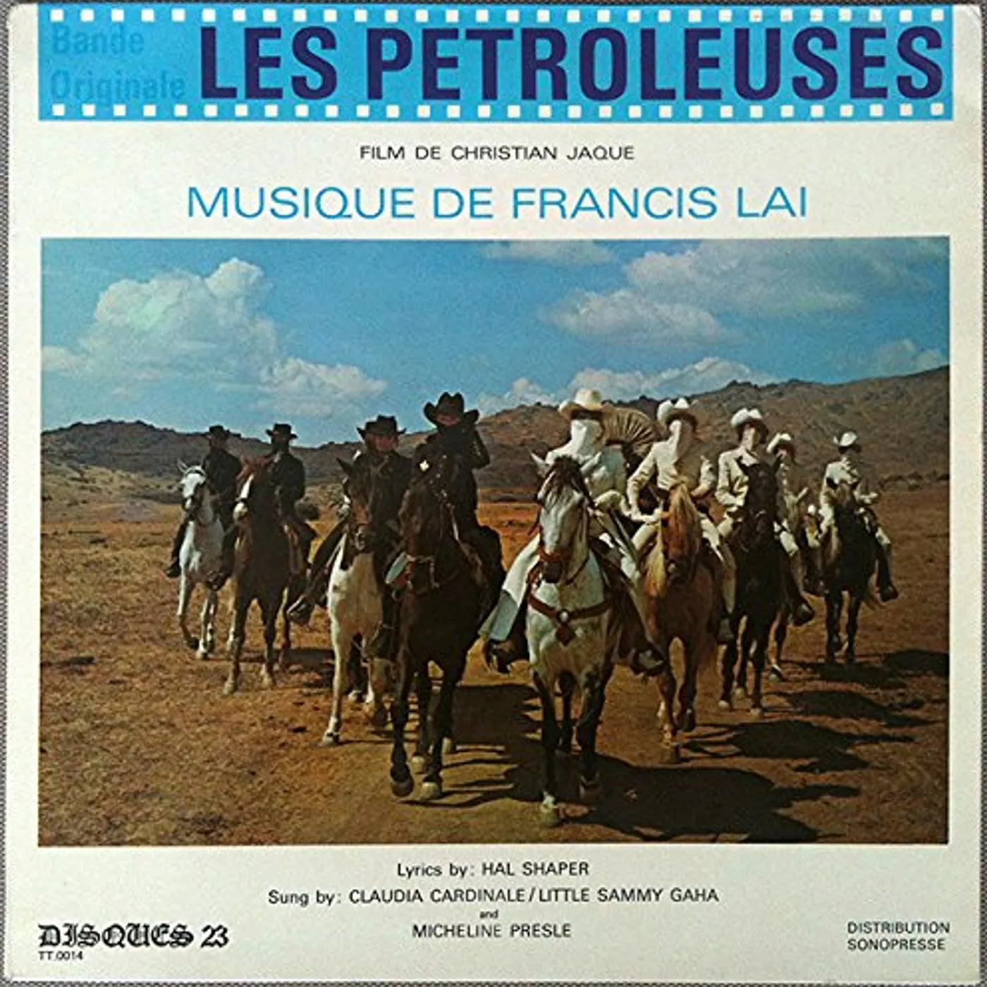 Francis Lai LES PETROLEUSES Original Soundtrack Vinyl Record