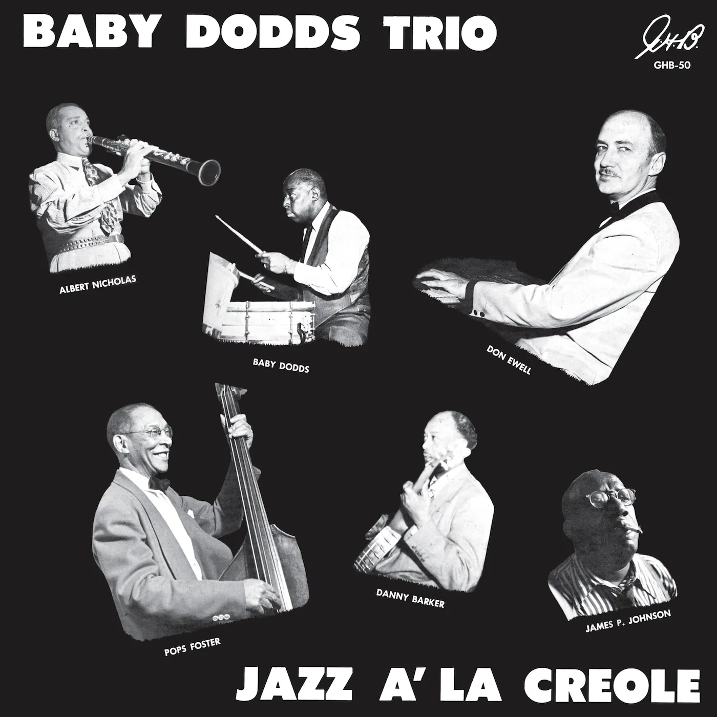 Baby Dodds Trio JAZZ A LA CREOLE Vinyl Record