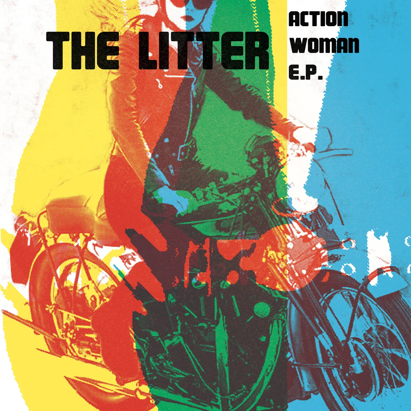 The Litter ACTION WOMAN EP Vinyl Record