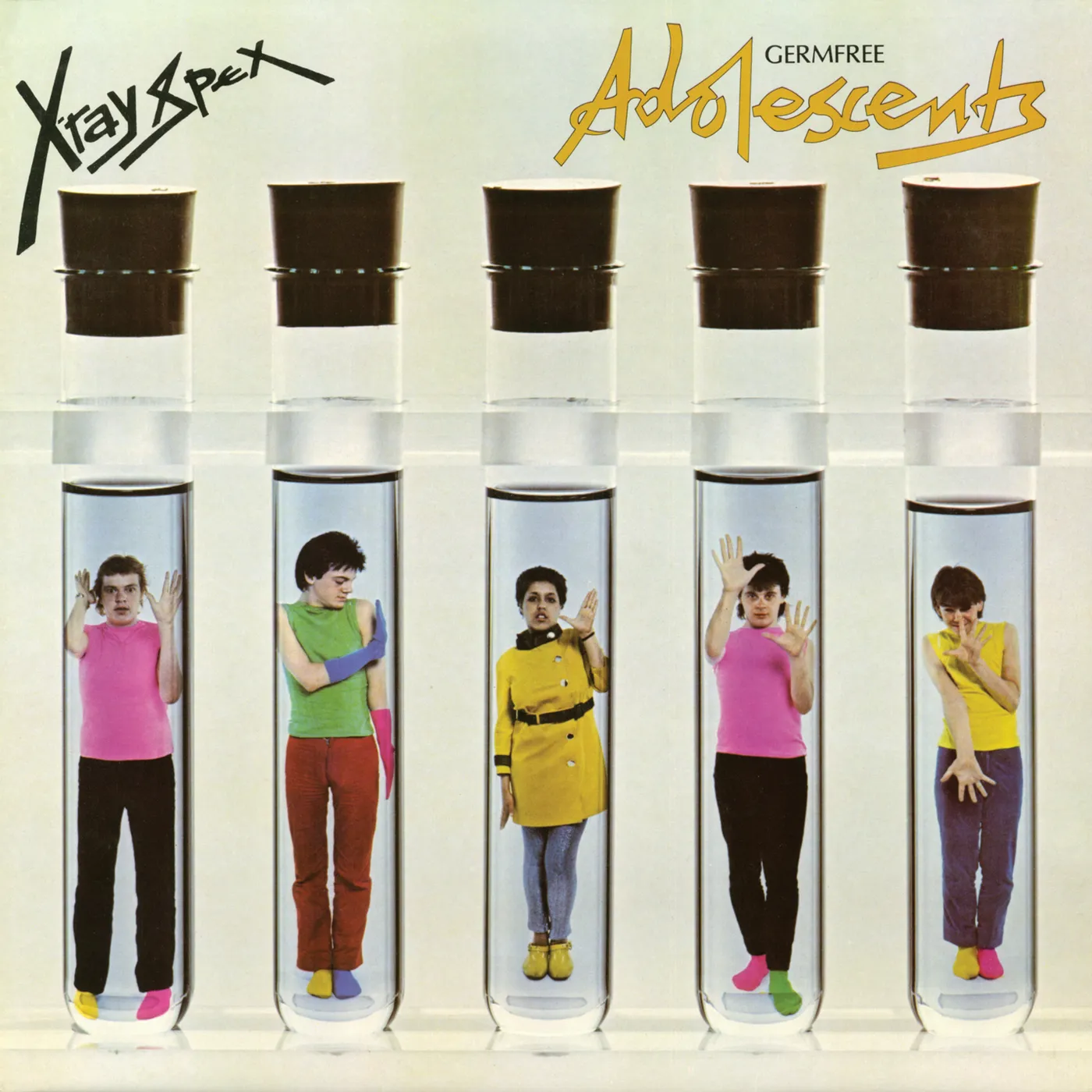 X-Ray Spex GERMFREE ADOLESCENTS (X-RAY CLEAR VINYL EDITION) Vinyl Record