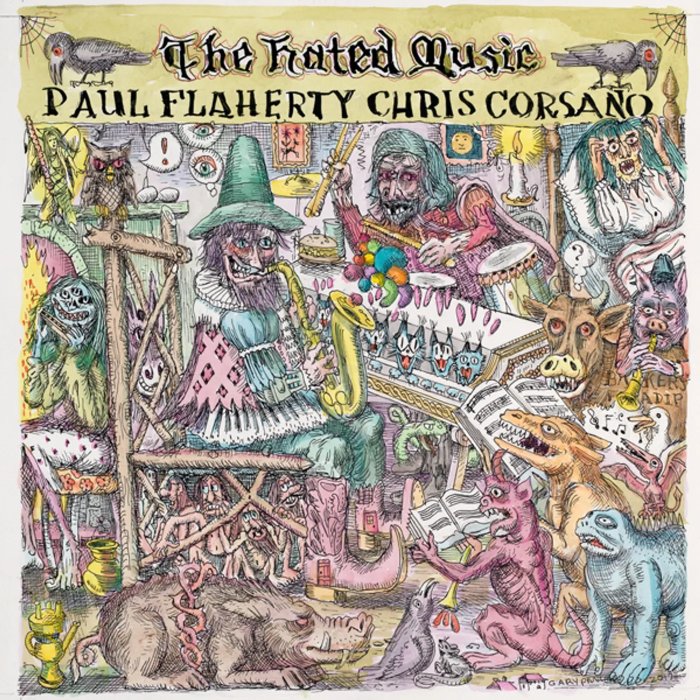 Paul Flaherty Hated Music Vinyl Record