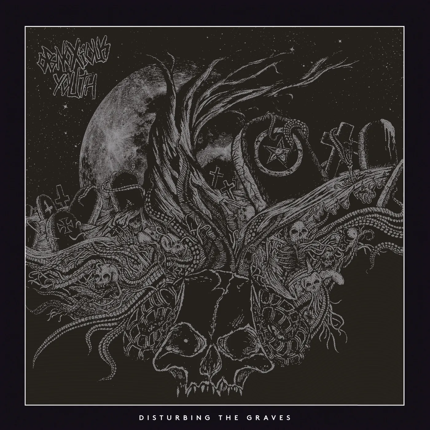 Obnoxious Youth Disturbing The Graves Vinyl Record