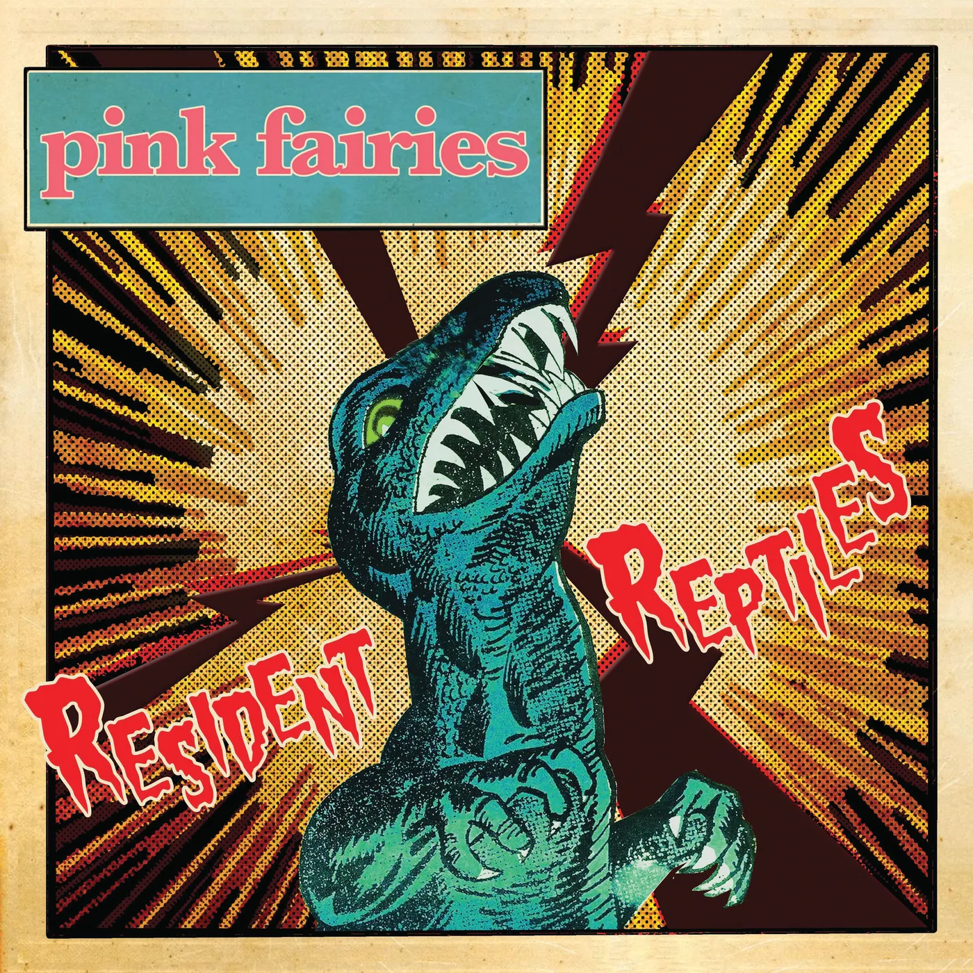 The Pink Fairies Resident Reptiles Vinyl Record