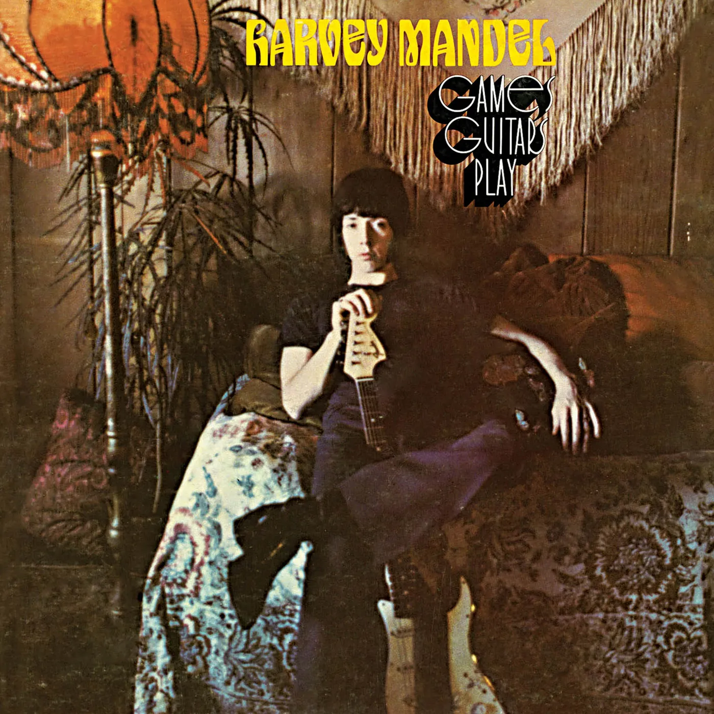 Harvey Mandel Games Guitars Play Vinyl Record