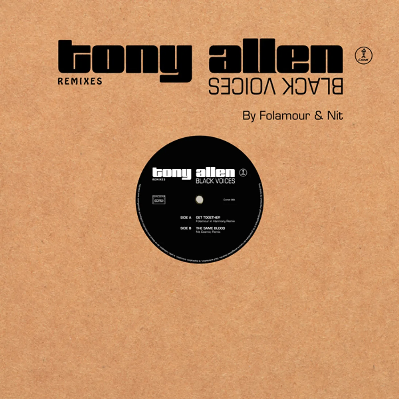 Tony Allen BLACK VOICES REMIXES Vinyl Record