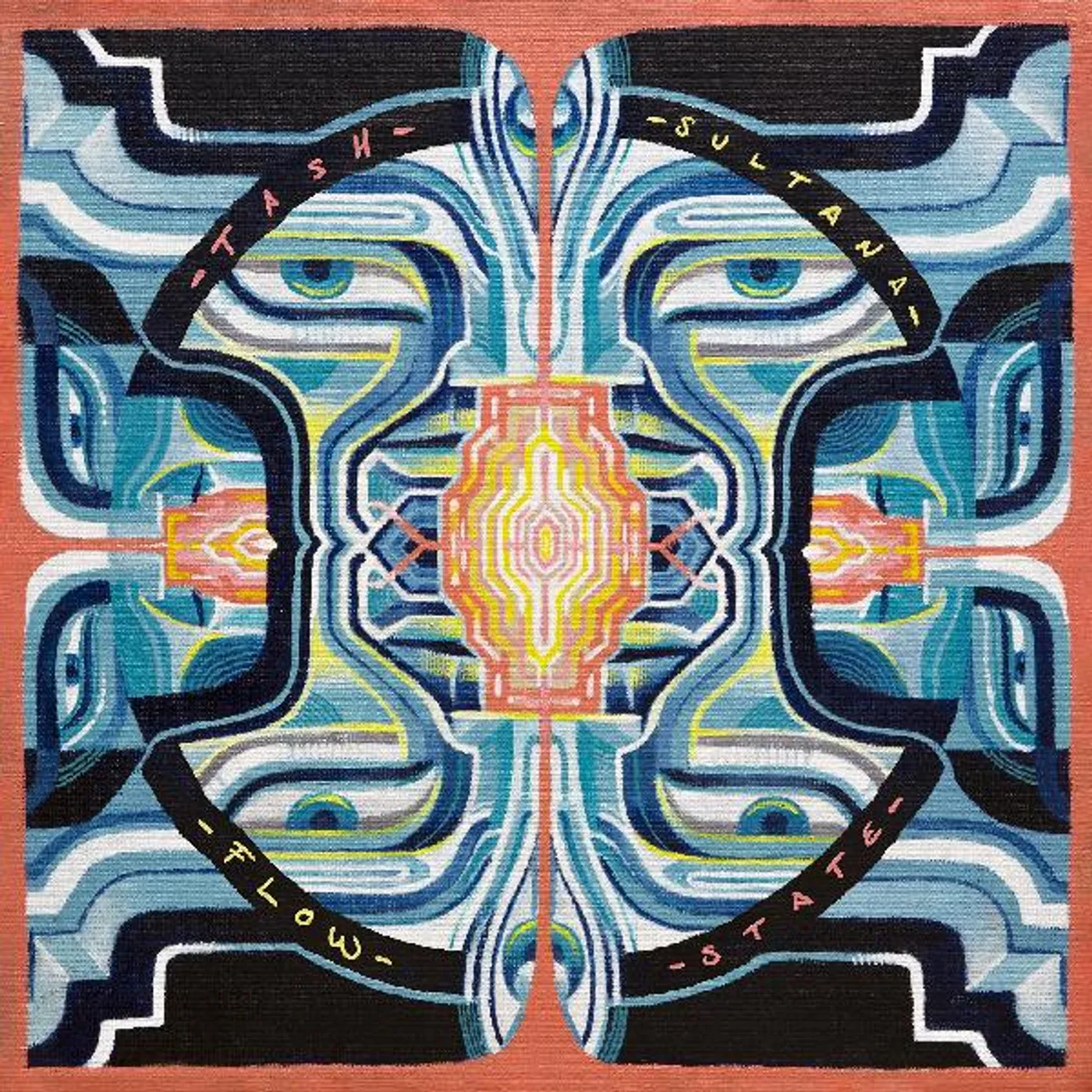 Tash Sultana FLOW STATE - Deluxe Edition Tri-Fold Mint & Pink Colored Vinyl Record