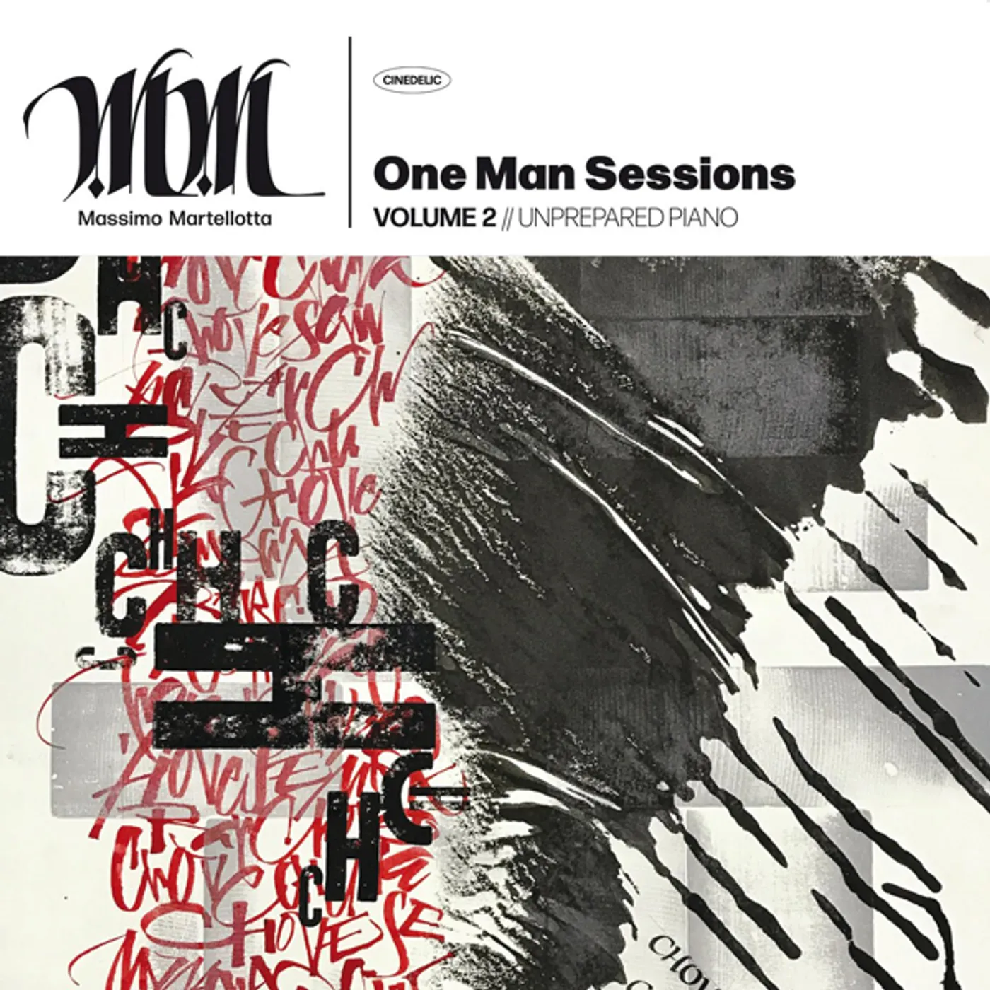 Martellotta ONE MAN SESSIONS VOLUME 2: UNPREPARED PIANO Vinyl Record