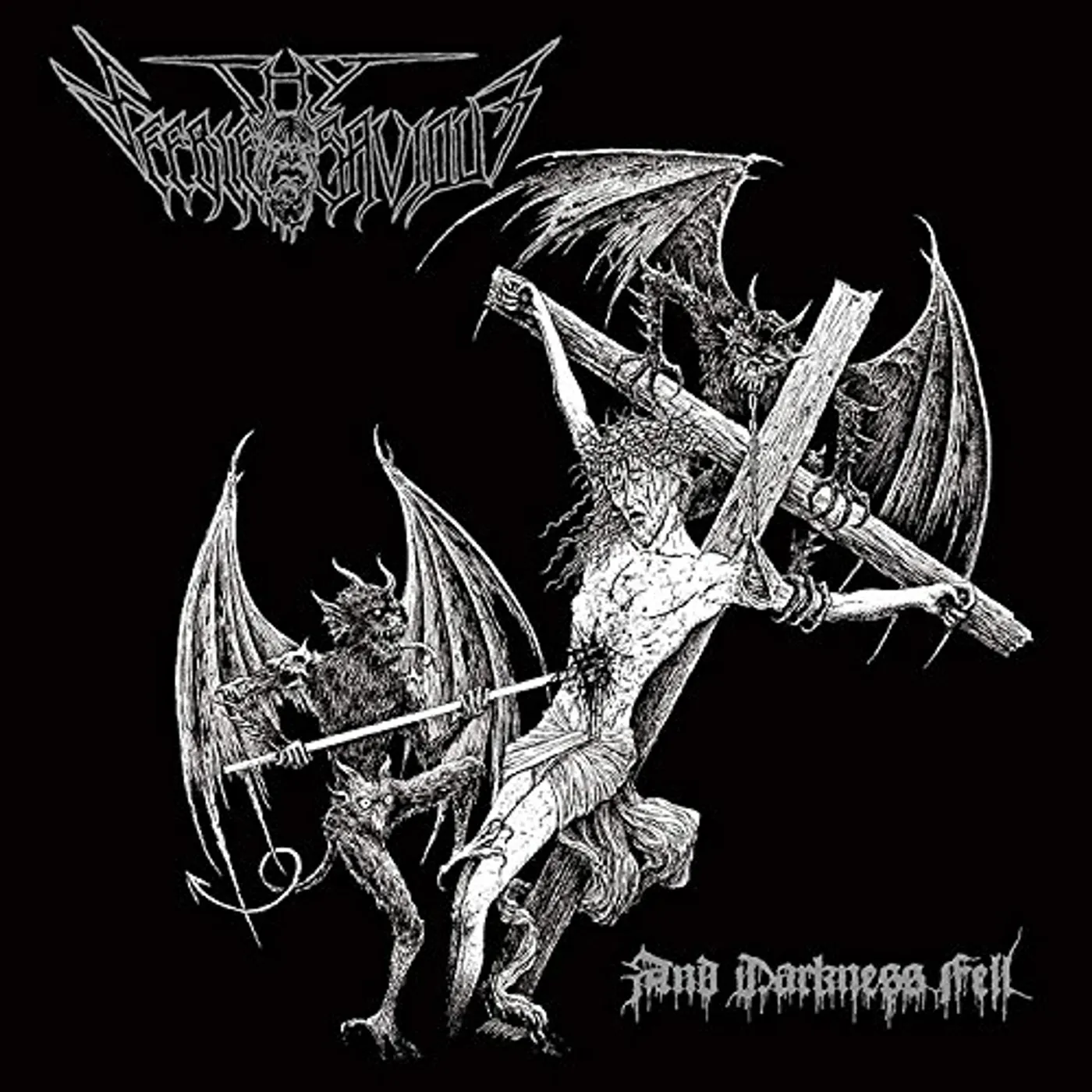 Feeble Savior DARKNESS FELL Vinyl Record