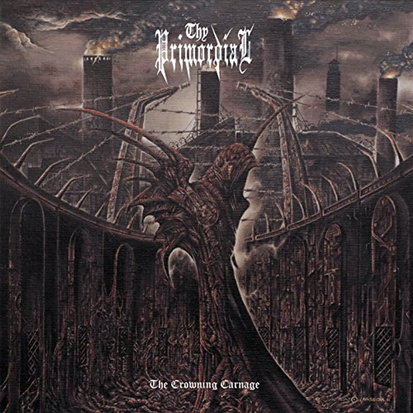 Thy Primordial CROWNING CARNAGE Vinyl Record