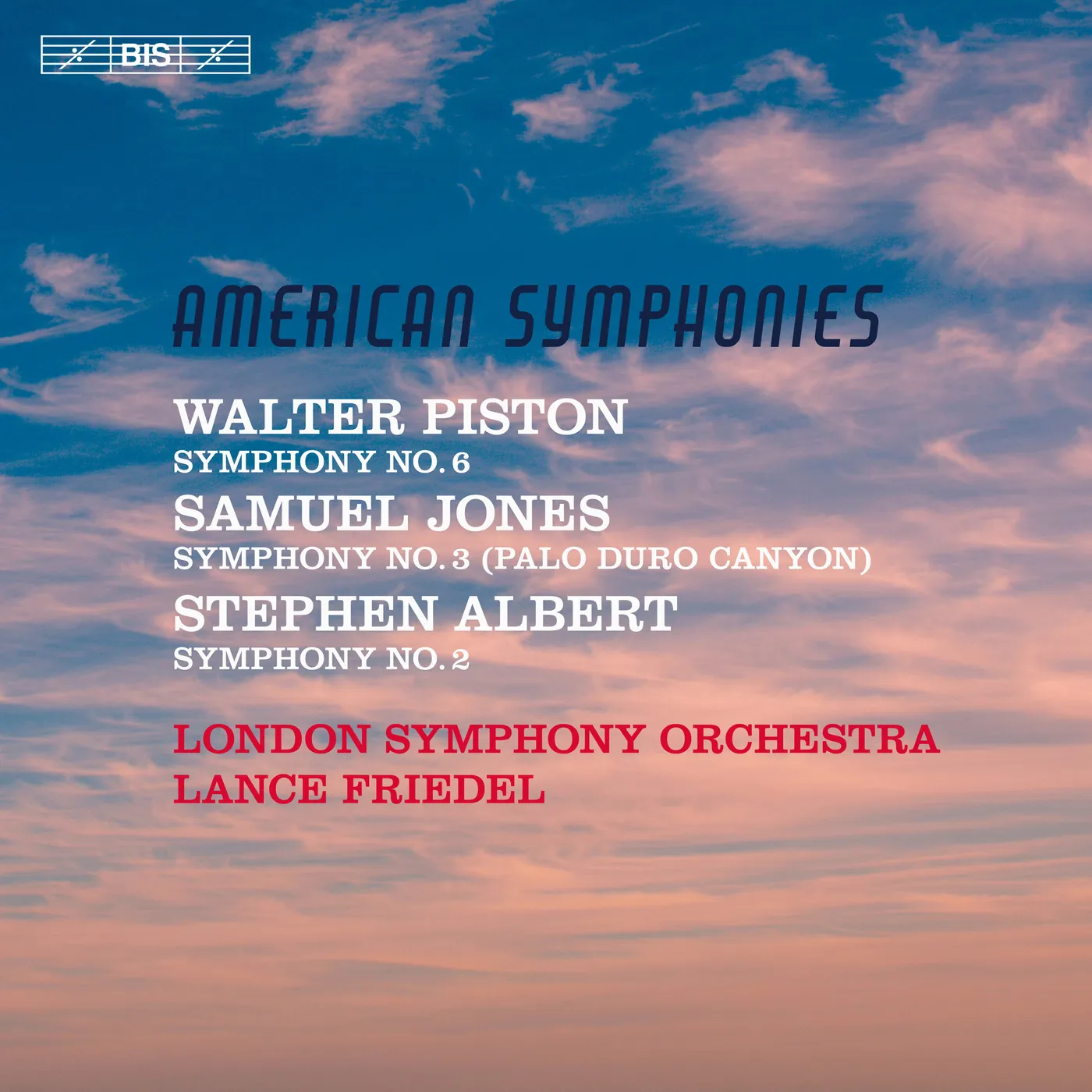 Albert AMERICAN SYMPHONIES CD Super Audio CD