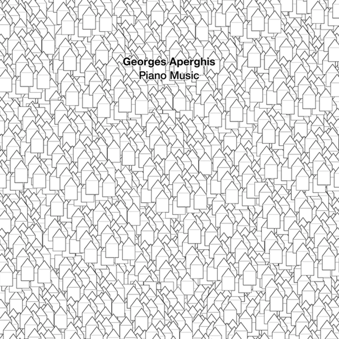 Georges Aperghis PIANO MUSIC Vinyl Record