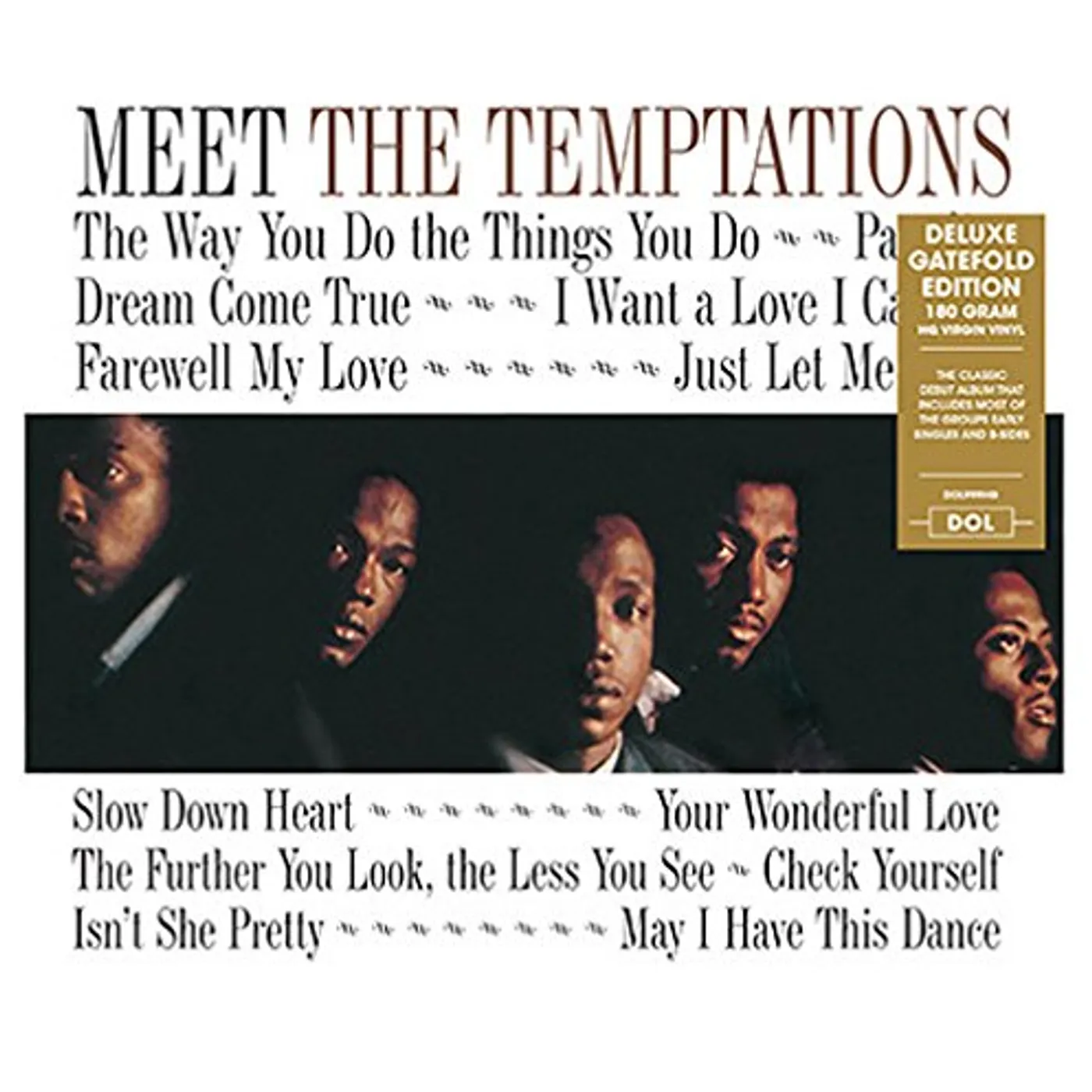 MEET THE TEMPTATIONS: EARLY SINGLES & B-SIDES Vinyl Record