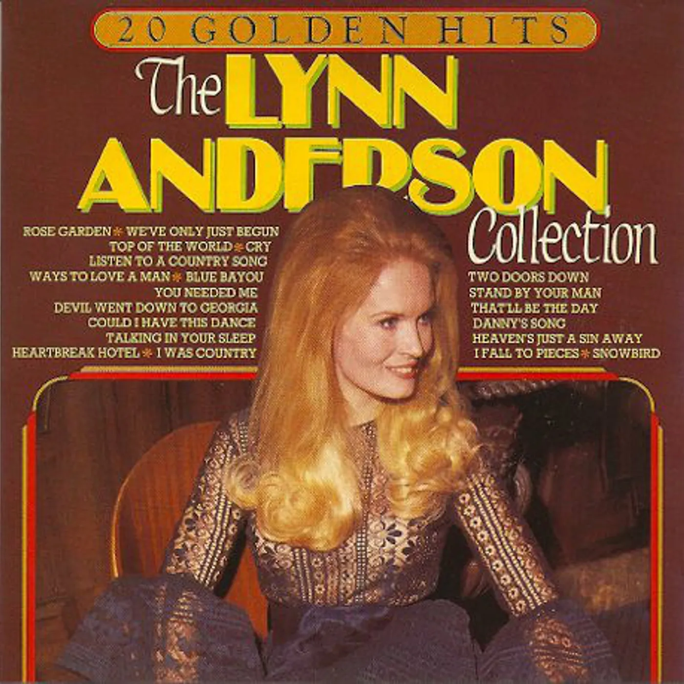 Lynn Anderson 20 Golden Hits Vinyl Record