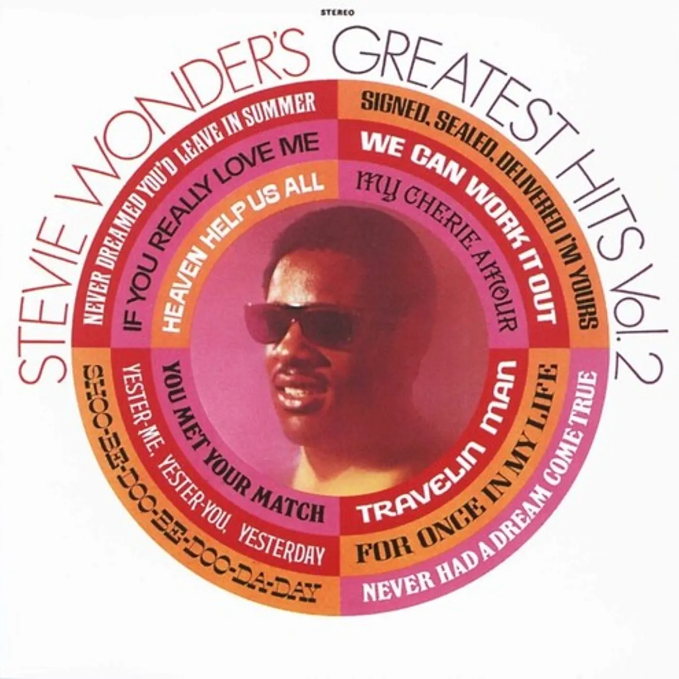 Stevie Wonder Greatest Hits 2 (Braille Cover) Vinyl Record