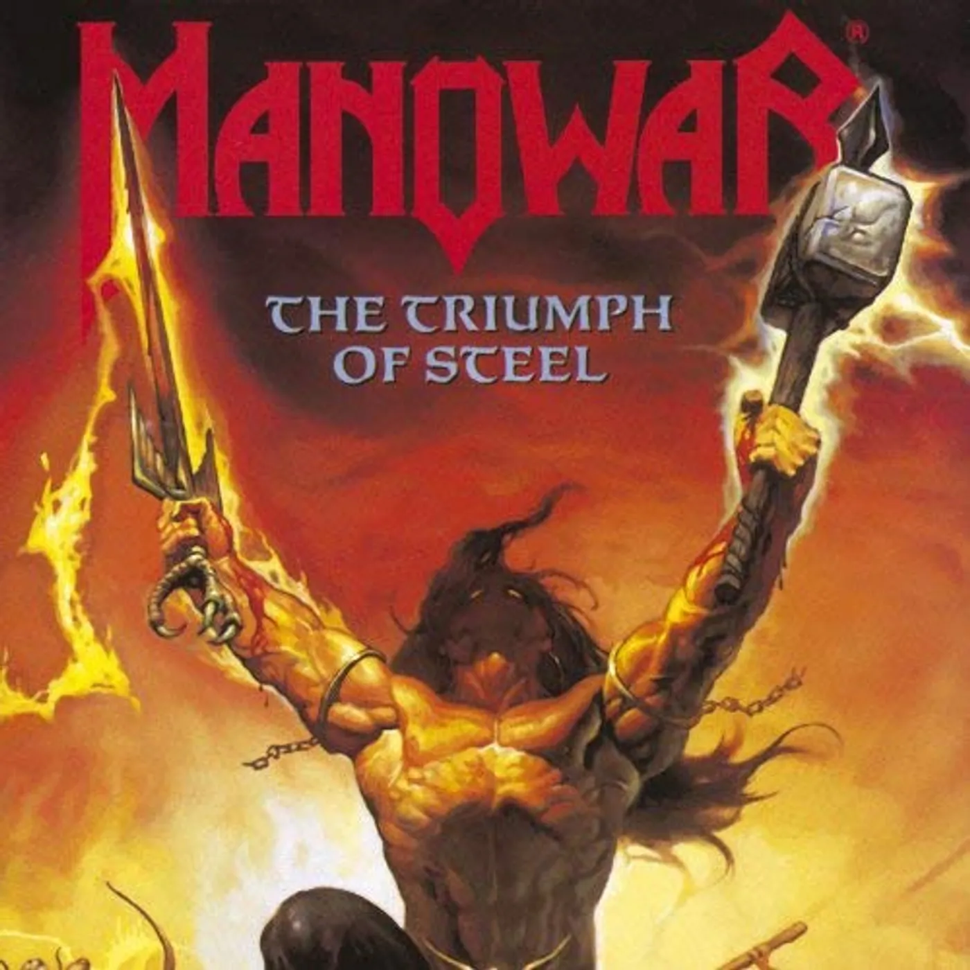 Manowar TRIUMPH OF STEEL Vinyl Record