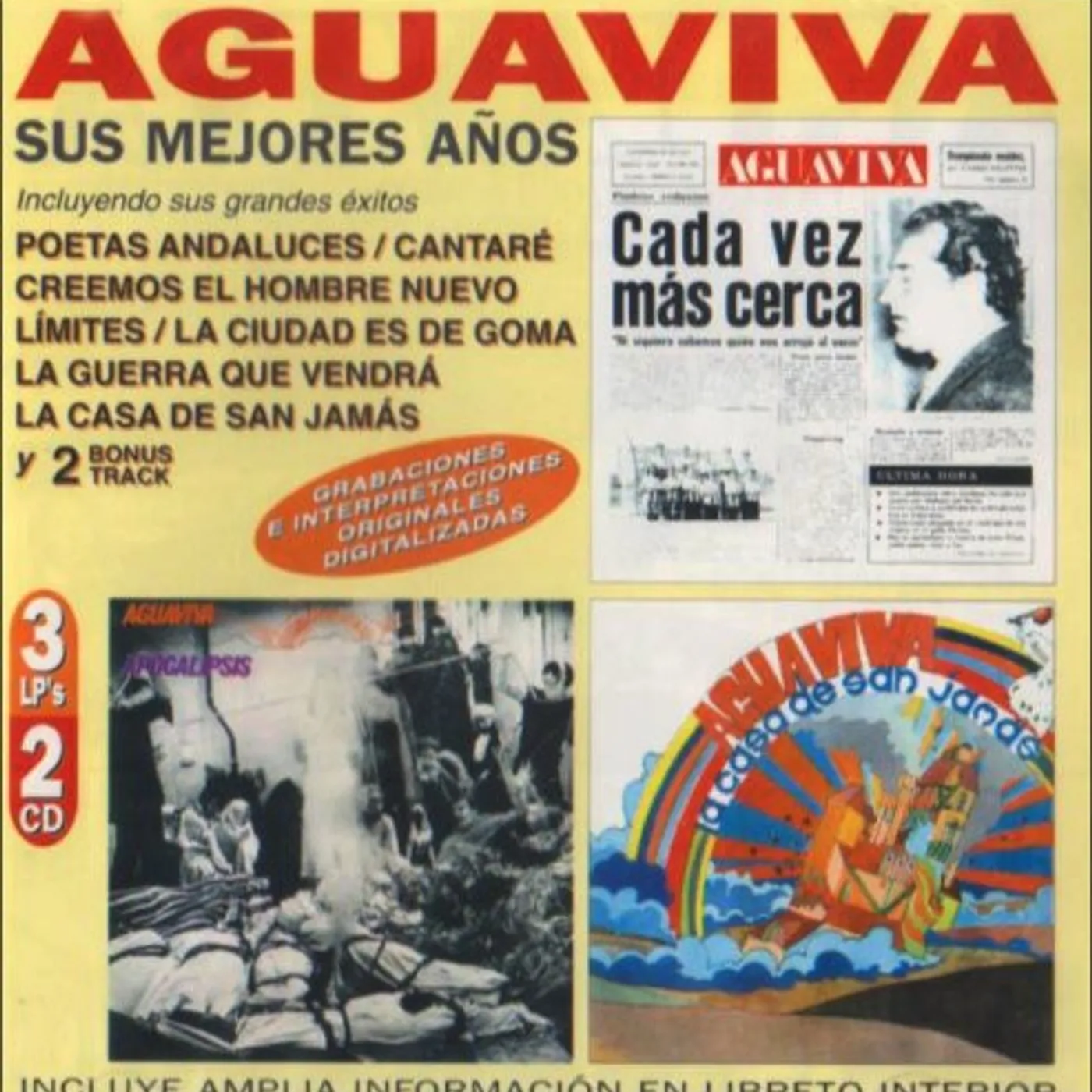 Aguaviva SUS MEJORES ANOS CD