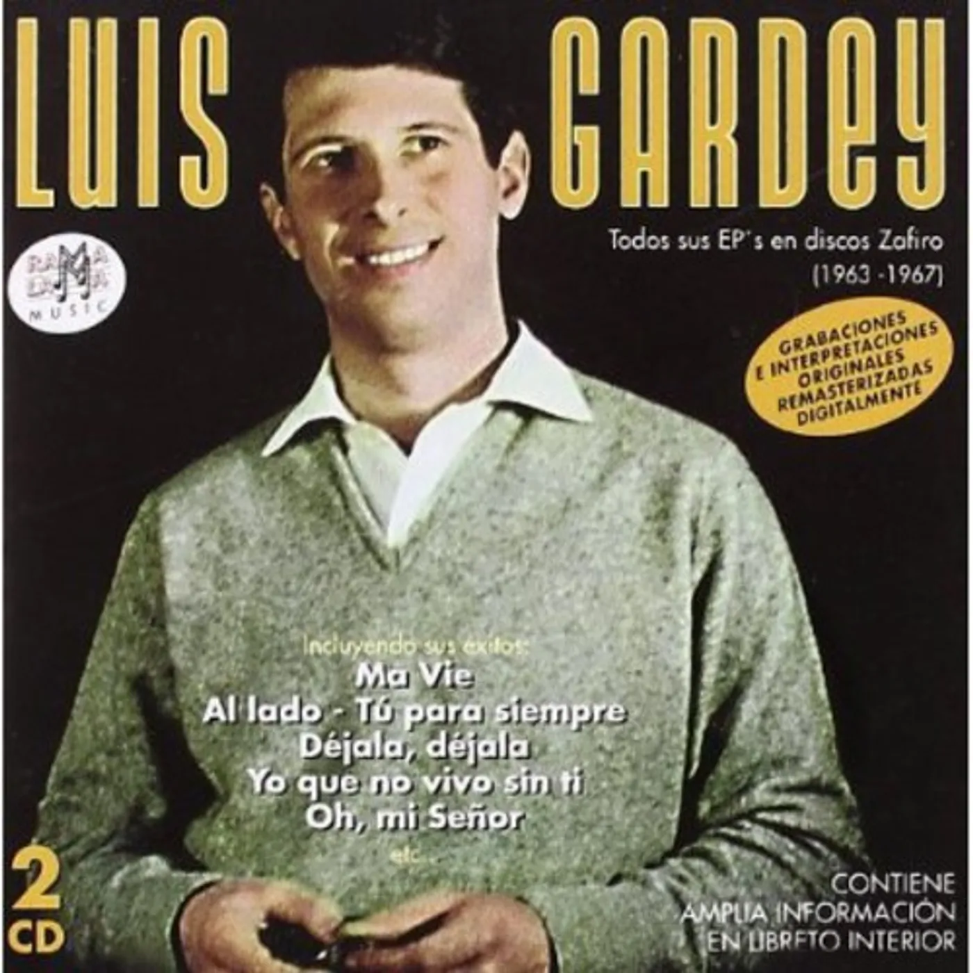 Luis Gardey TODOS SUS EP'S EN DISCOS ZAFIRO (1963-1967) CD