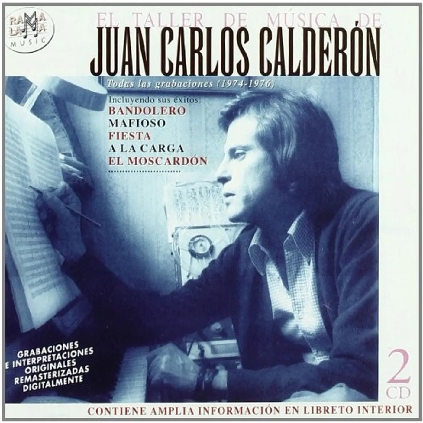 Juan Carlos Calderón TODAS LAS GRABACIONES DEL TALLER DE MUSICA 73-76 CD