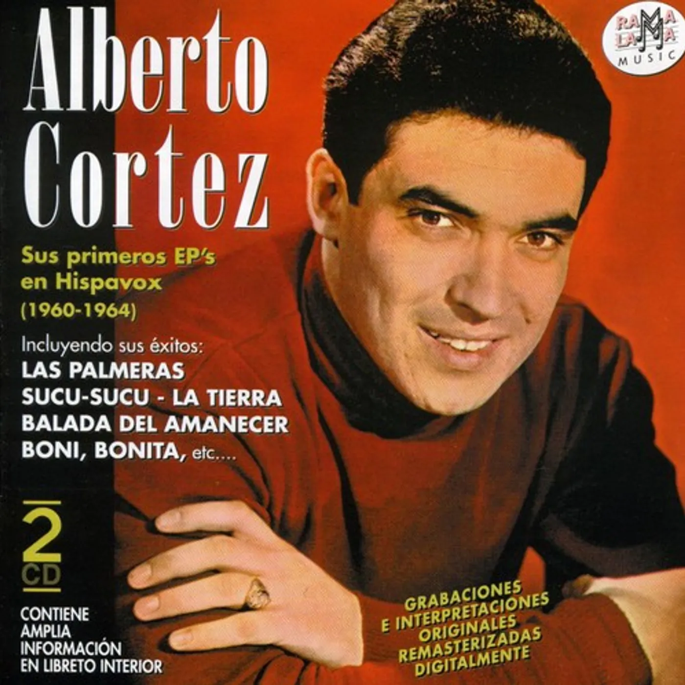 Alberto Cortez SUS PRIMEROS EP'S EN HISPAVOX CD