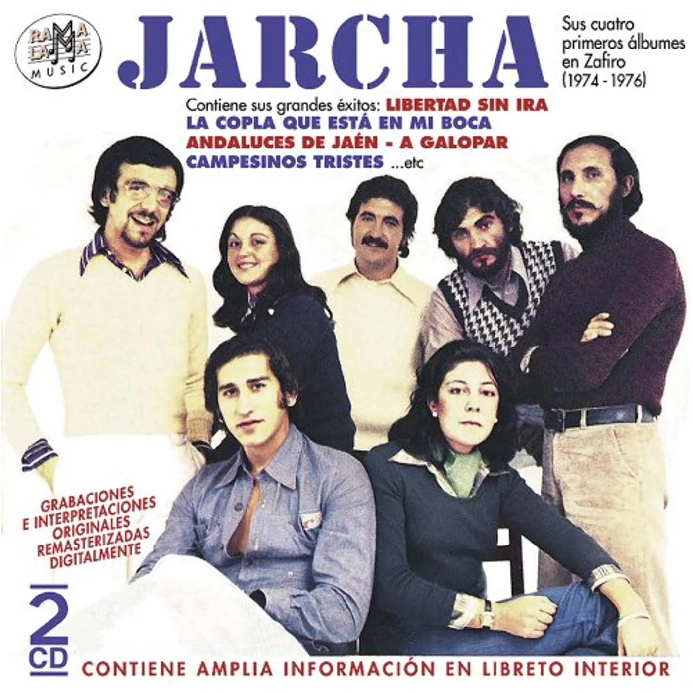 Jarcha SUS CUATRO PRIMEROS ALBUMES EN ZAFIRO CD
