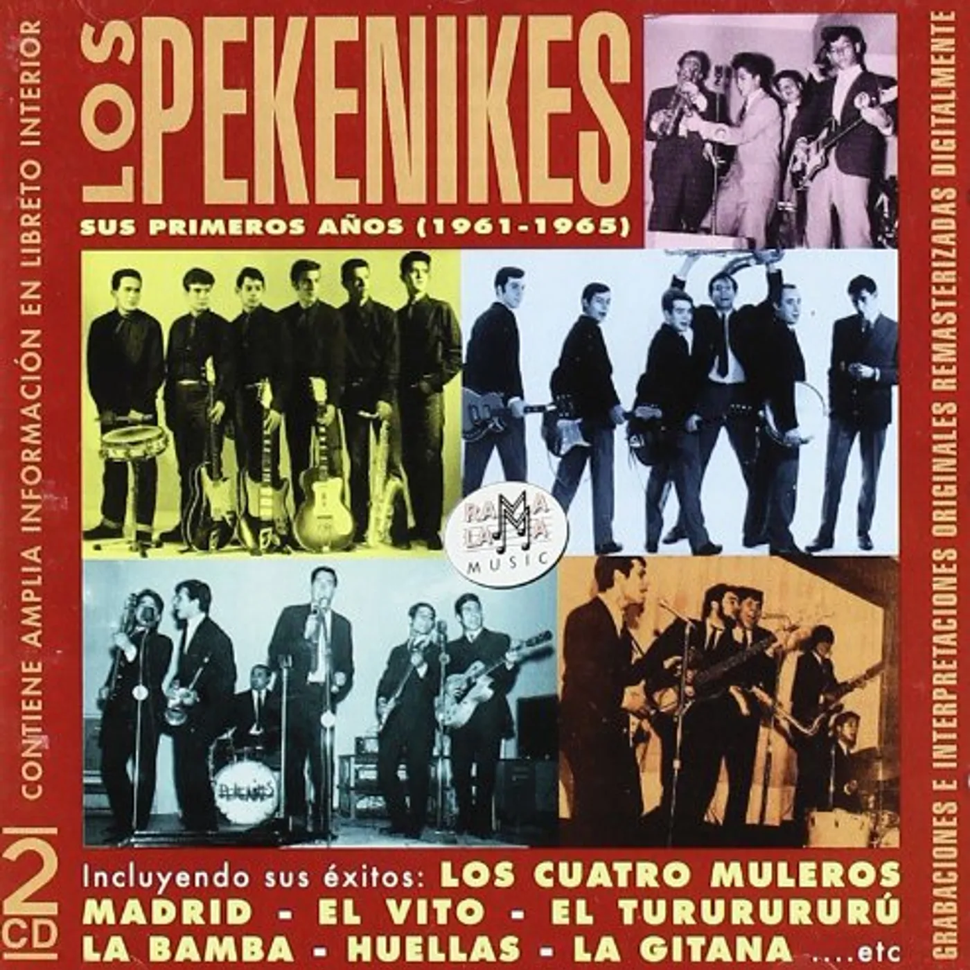 Los Pekenikes SUS PRIMEROS ANOS (1961-1965) CD