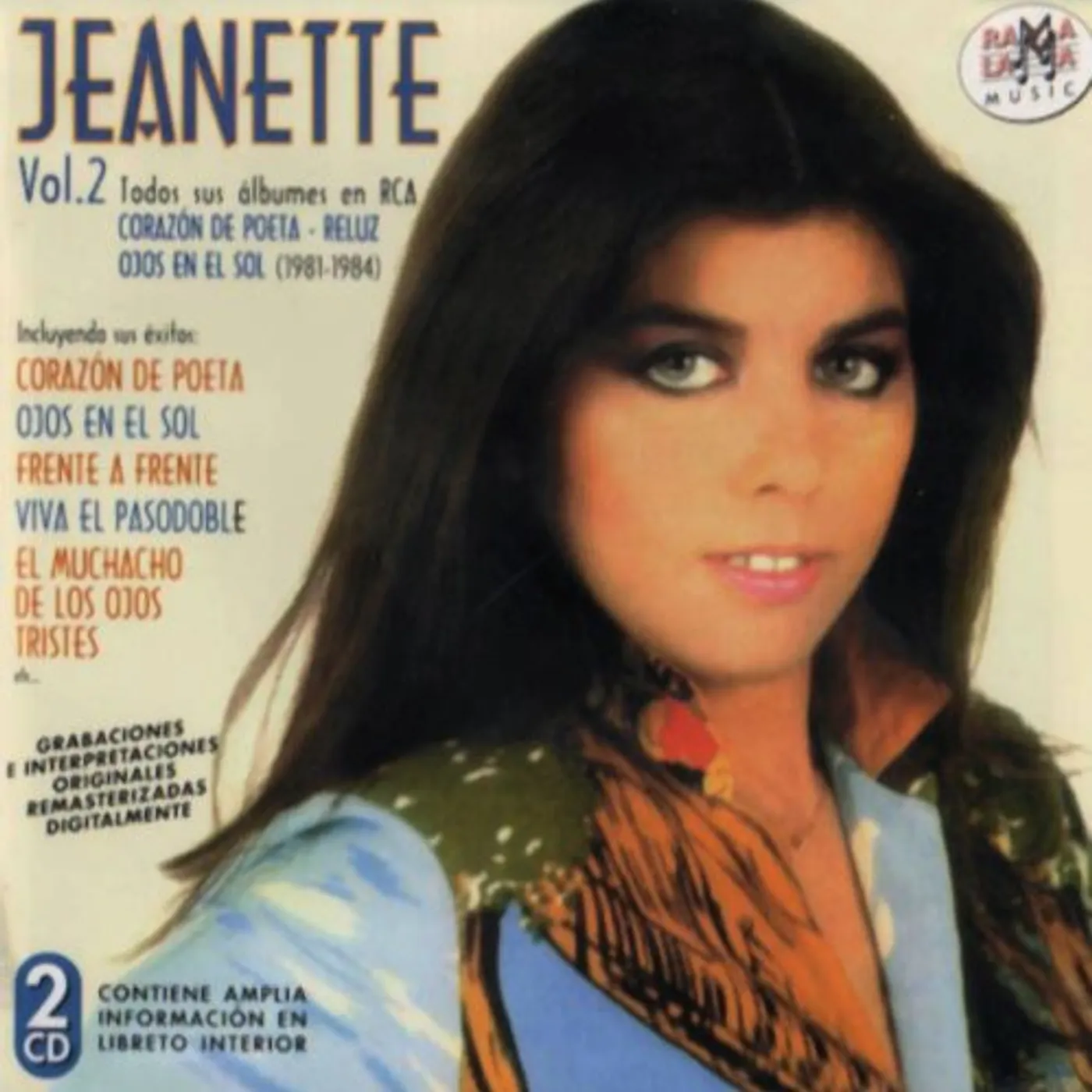 Jeanette VOL 2 TODOS SUS ALBUMES EN RCA 1981-1984 CD