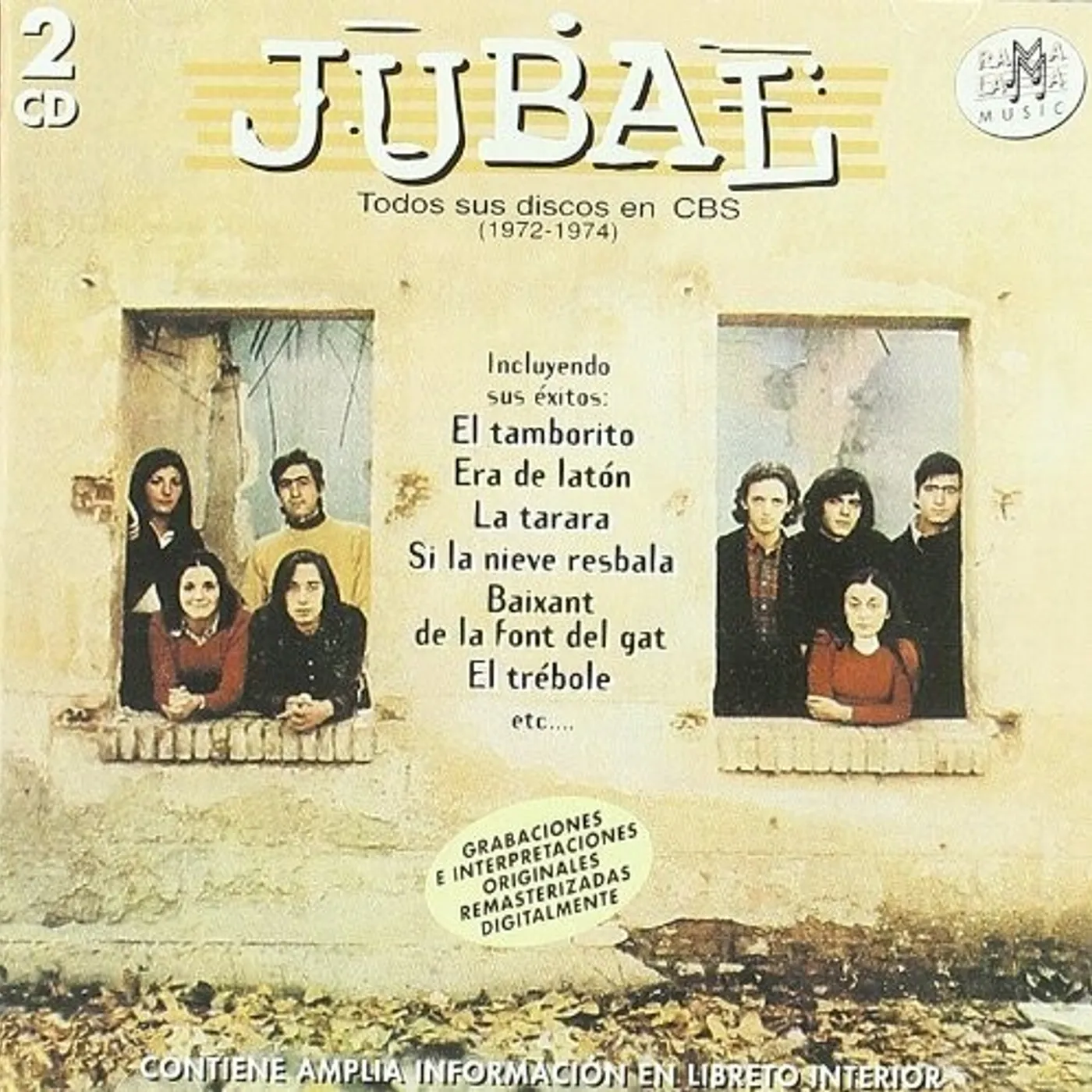 Jubal TODOS SUS DISCO EN CBS (1972-1974) CD