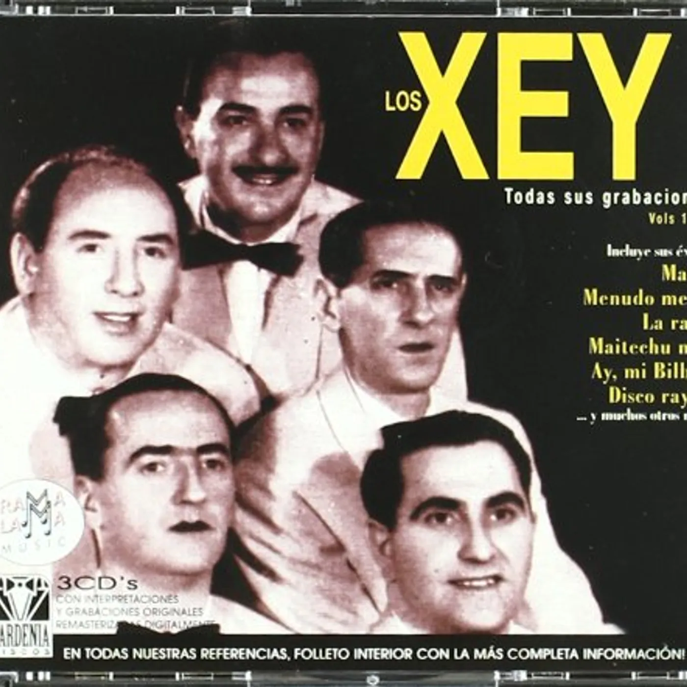 Los Xey TODAS SU PRIMERAS GRABACIONES Y EXITOS CD