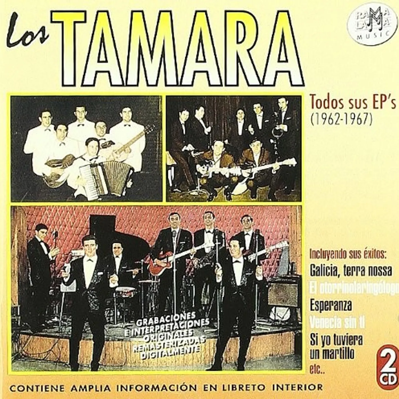 Los Tamara TODOS SUS EP'S (1962-1967) CD