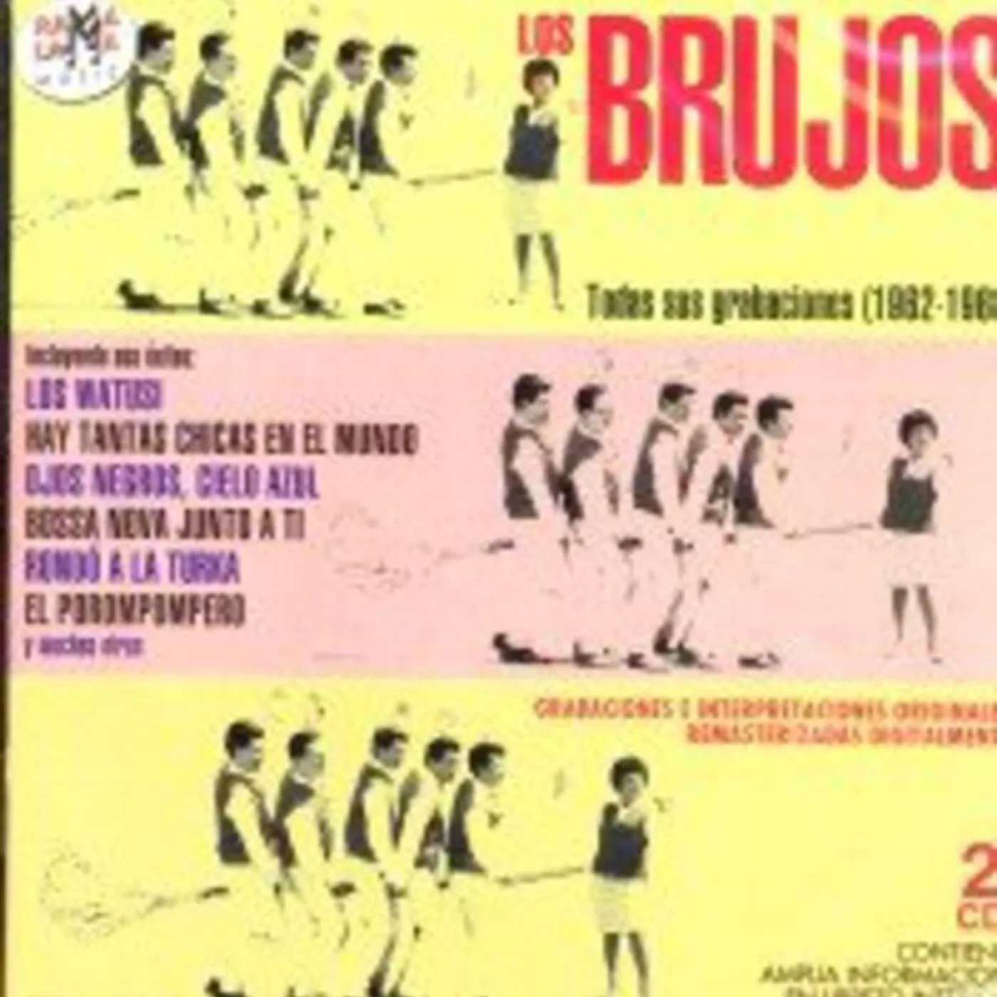 Los Brujos TODAS SUS GRABACIONES 1962-1968 CD