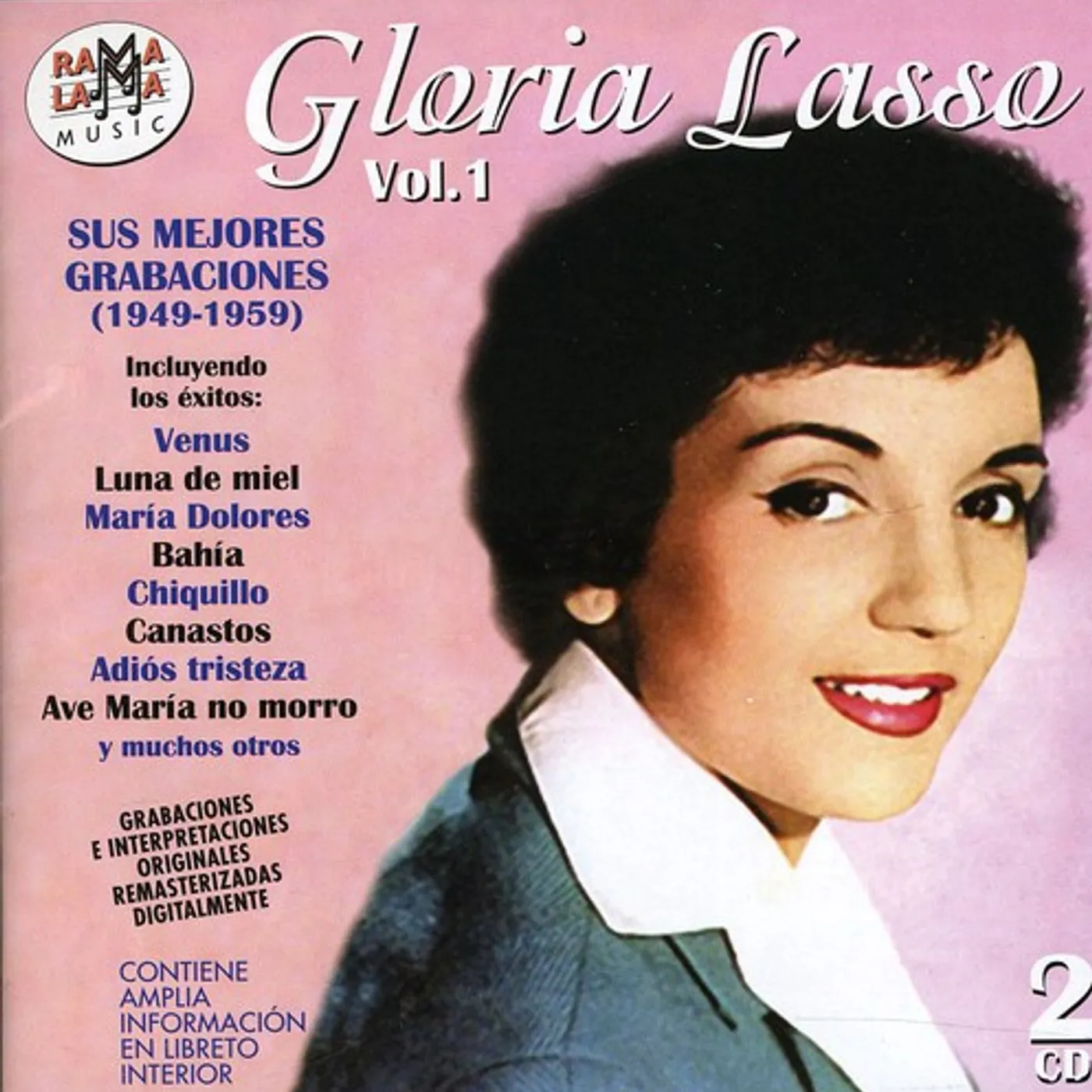 Gloria Lasso SUS MEJORES GRABACIONES 1949-1959 CD