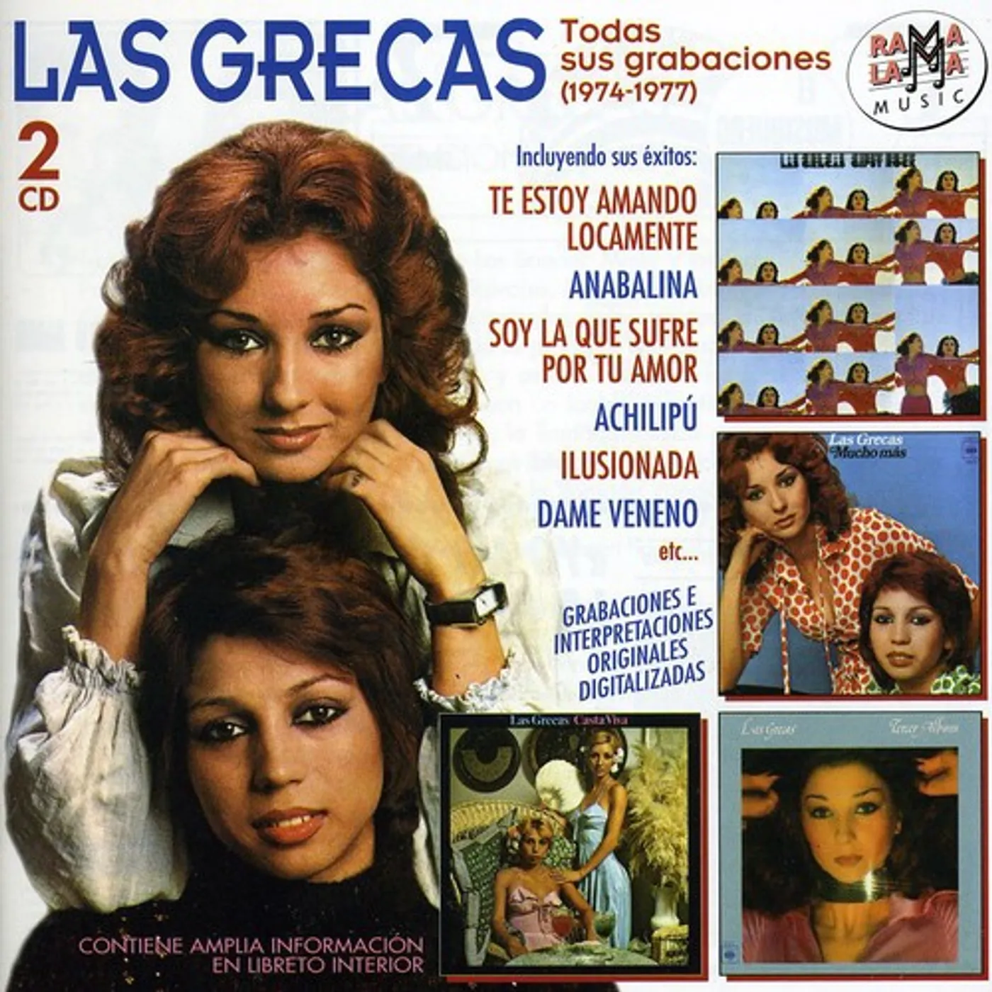 GRECAS TODAS SUS GRABACIONES 1974-1977 CD