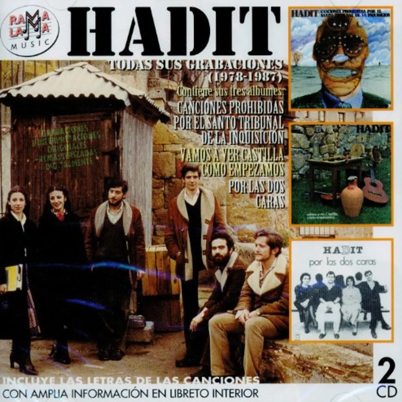 Hadit TODAS SUS GRANACIONES 1978-1987 CD