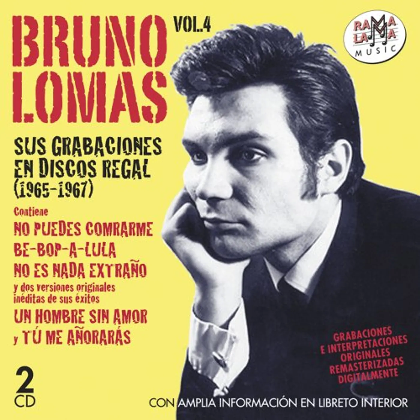 Bruno Lomas SUS GRABACIONES EN DISCOS REGAL 1978-1987 CD