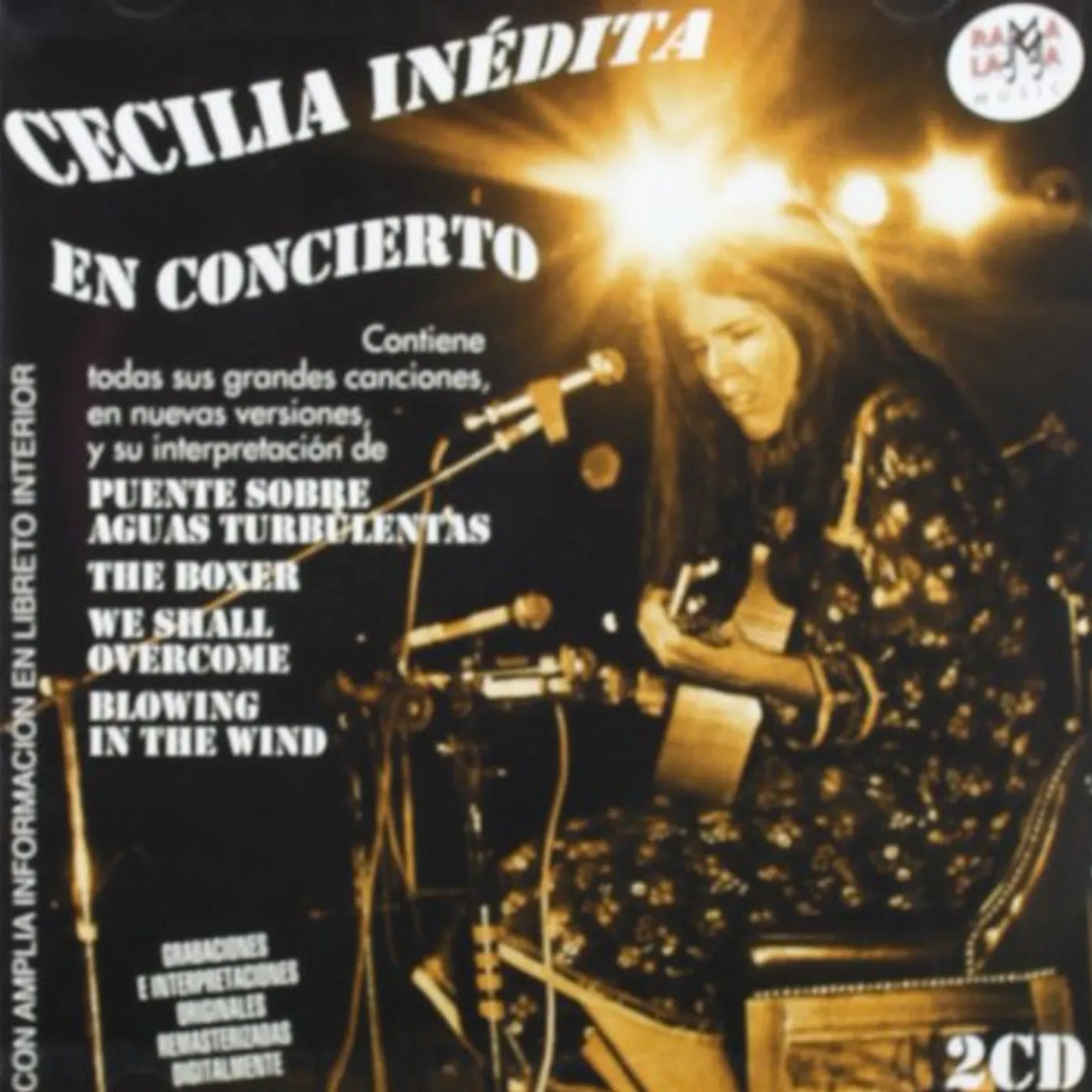 Cecilia INEDITA EN CONCIERTO CD